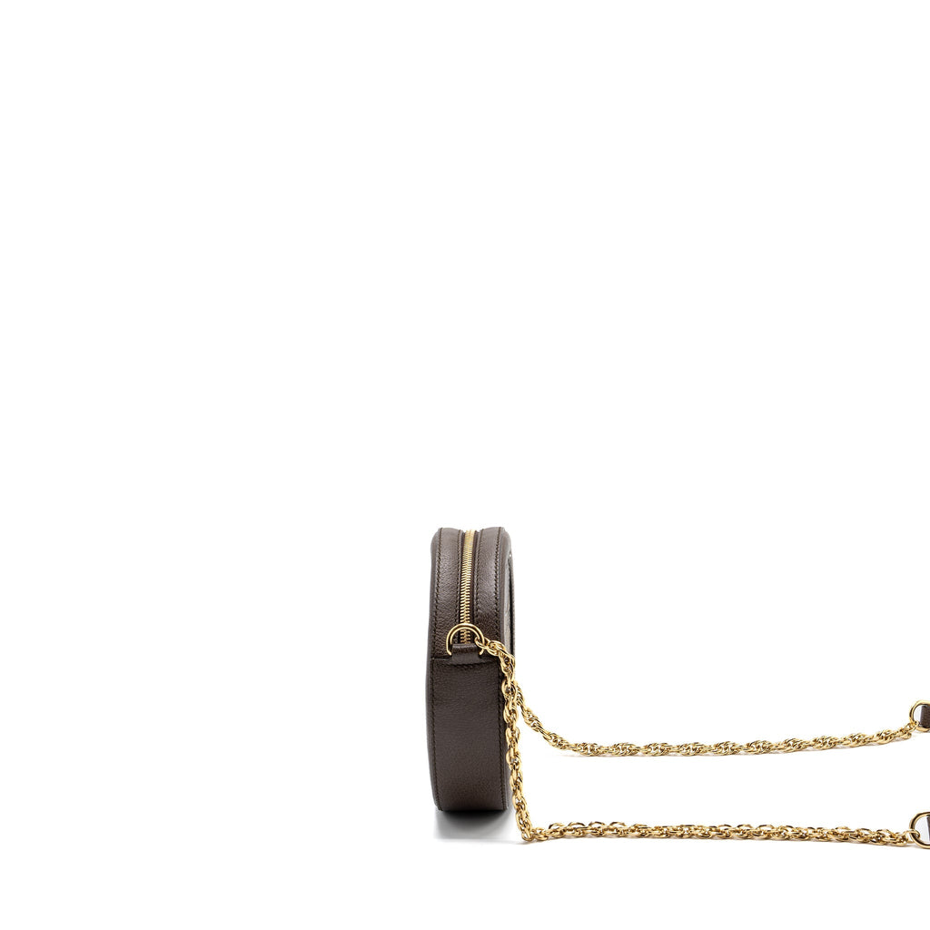Gucci Mini Ophidia GG Round Shoulder Bag GG Supreme Canvas