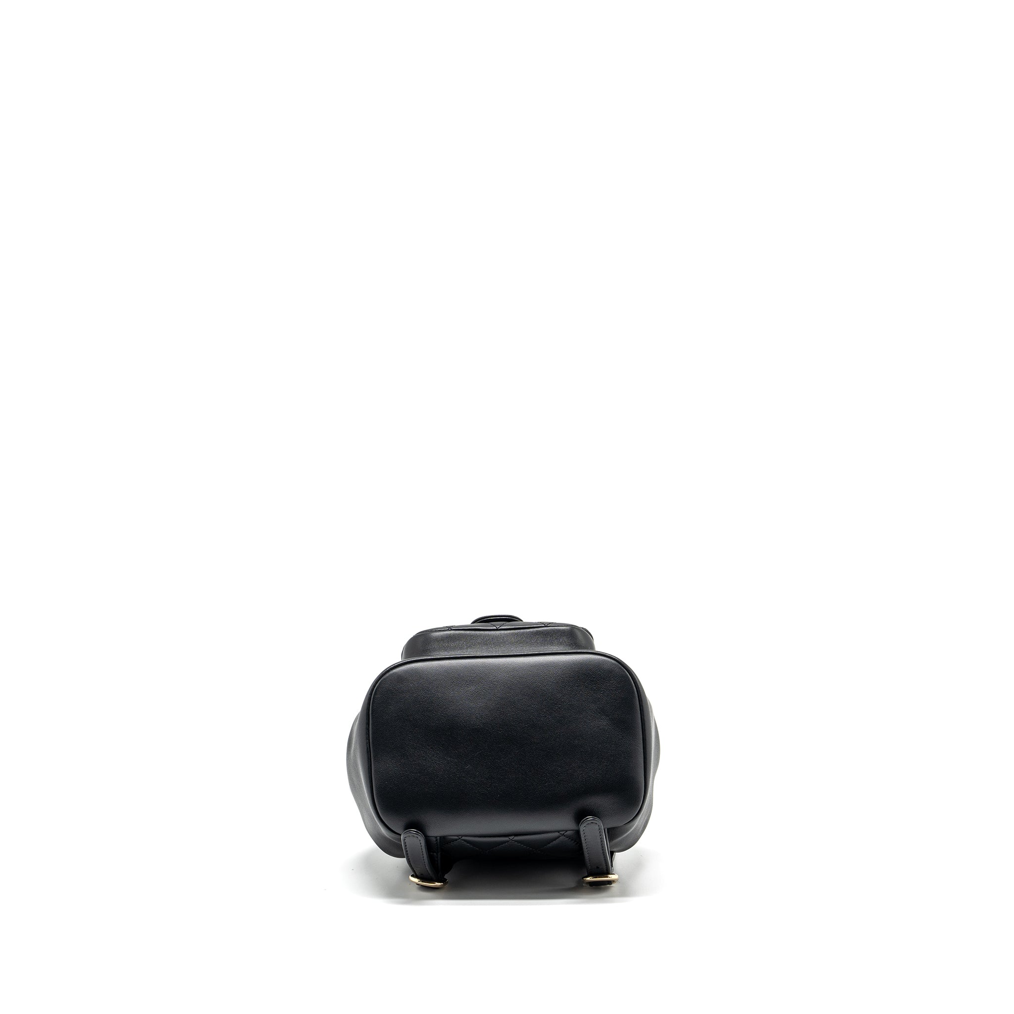 Chanel mini Duma backpack Lambskin black L (microchip)