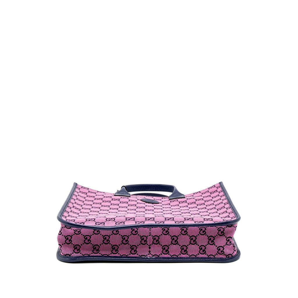 Gucci Children�s Tote Bag Canvas/Leather Purple