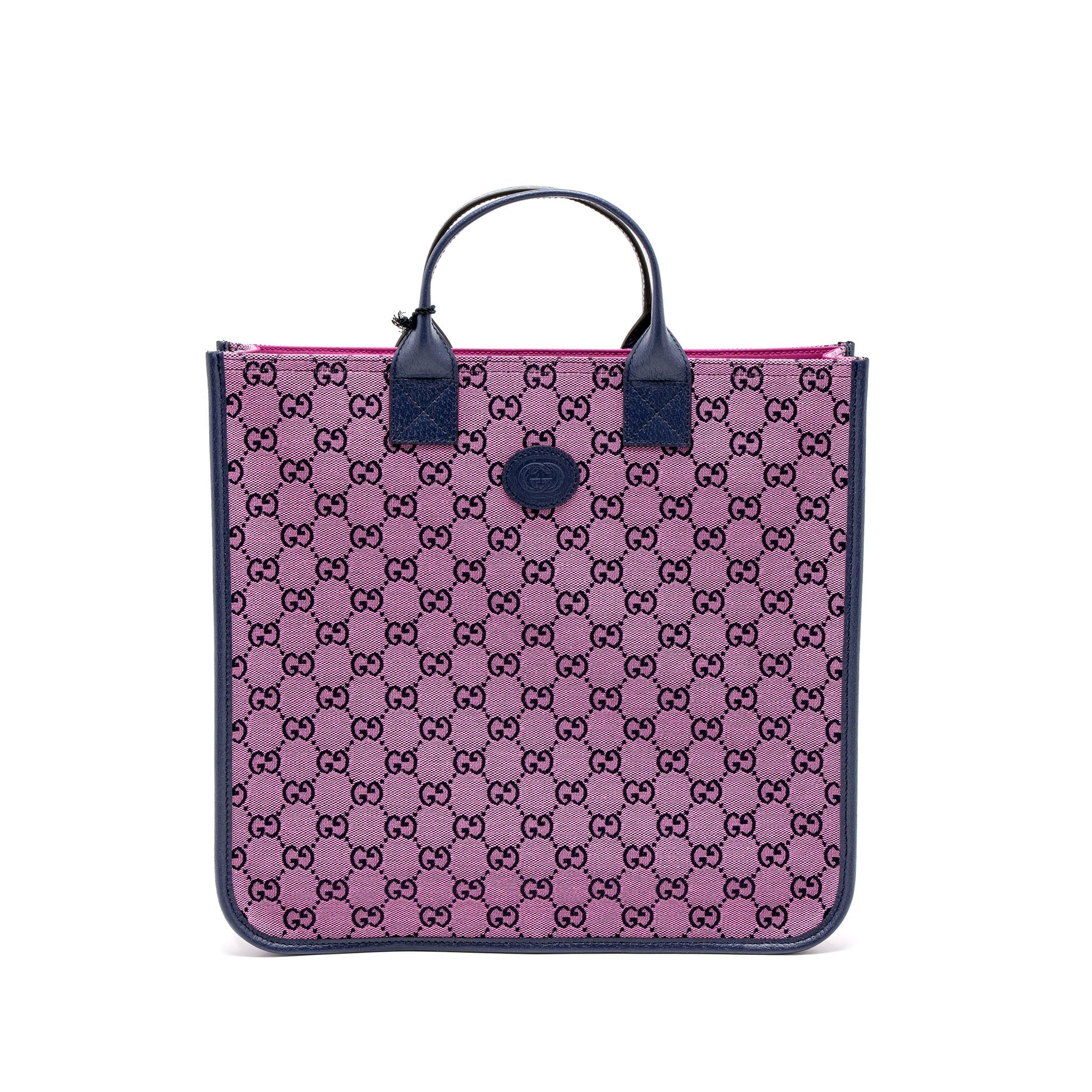 Gucci Children�s Tote Bag Canvas/Leather Purple