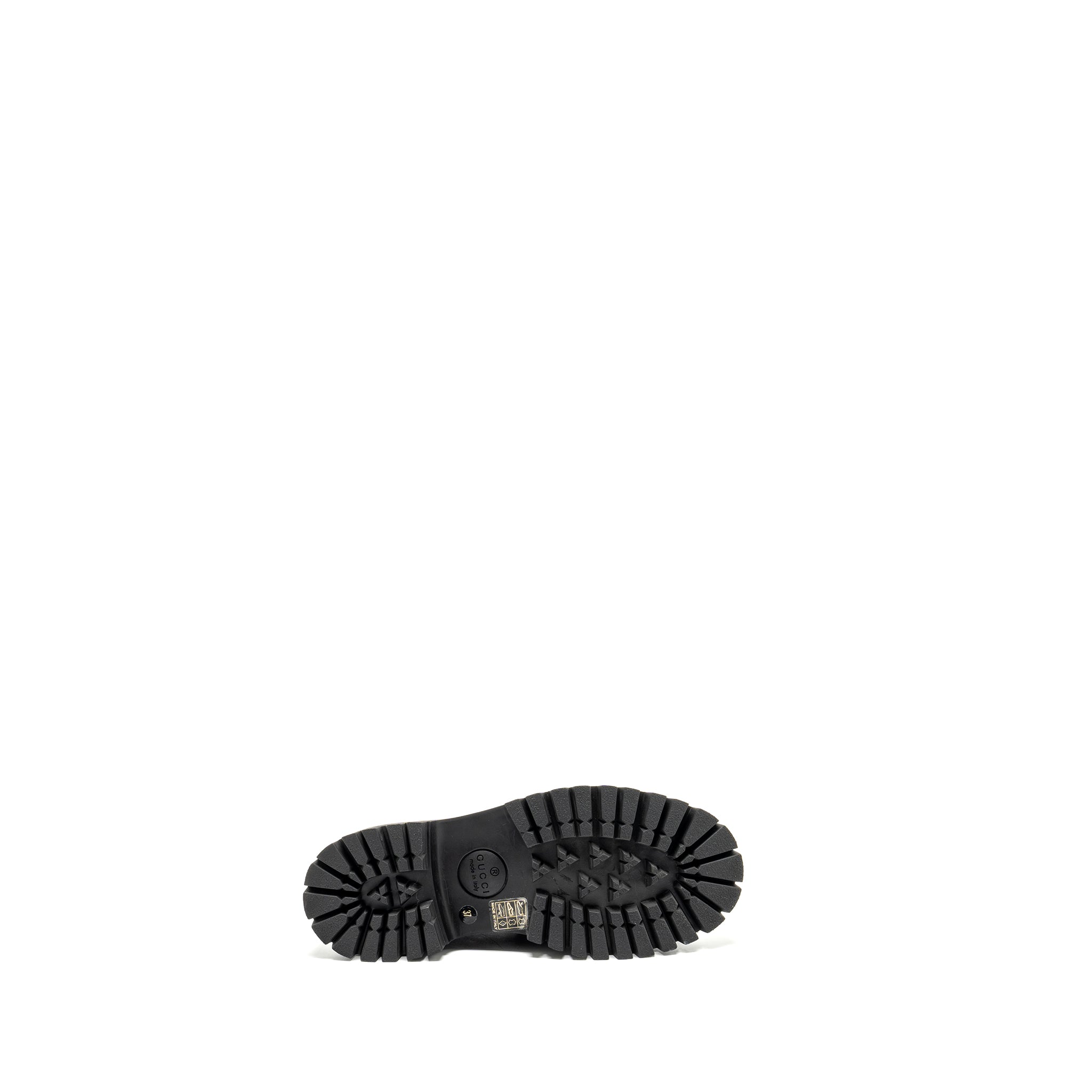 Gucci Size 37 Jordan Loafer Calfskin Black