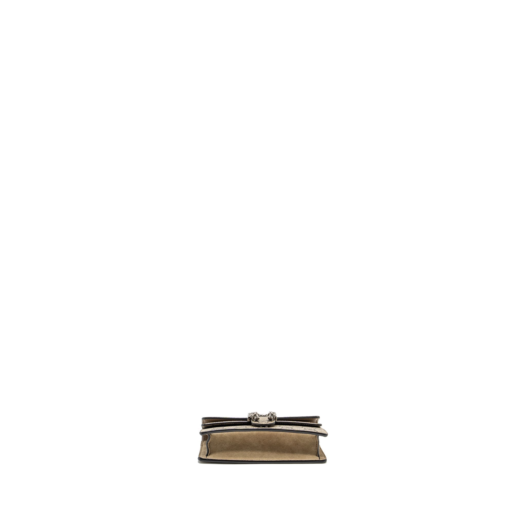 GUCCI Super Mini Dionysus GG Supreme Bag Beige SHW
