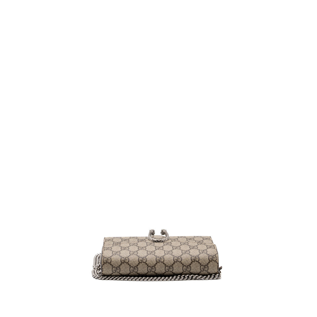 Gucci Dionysus Wallet On Chain GG Supreme Canvas SHW