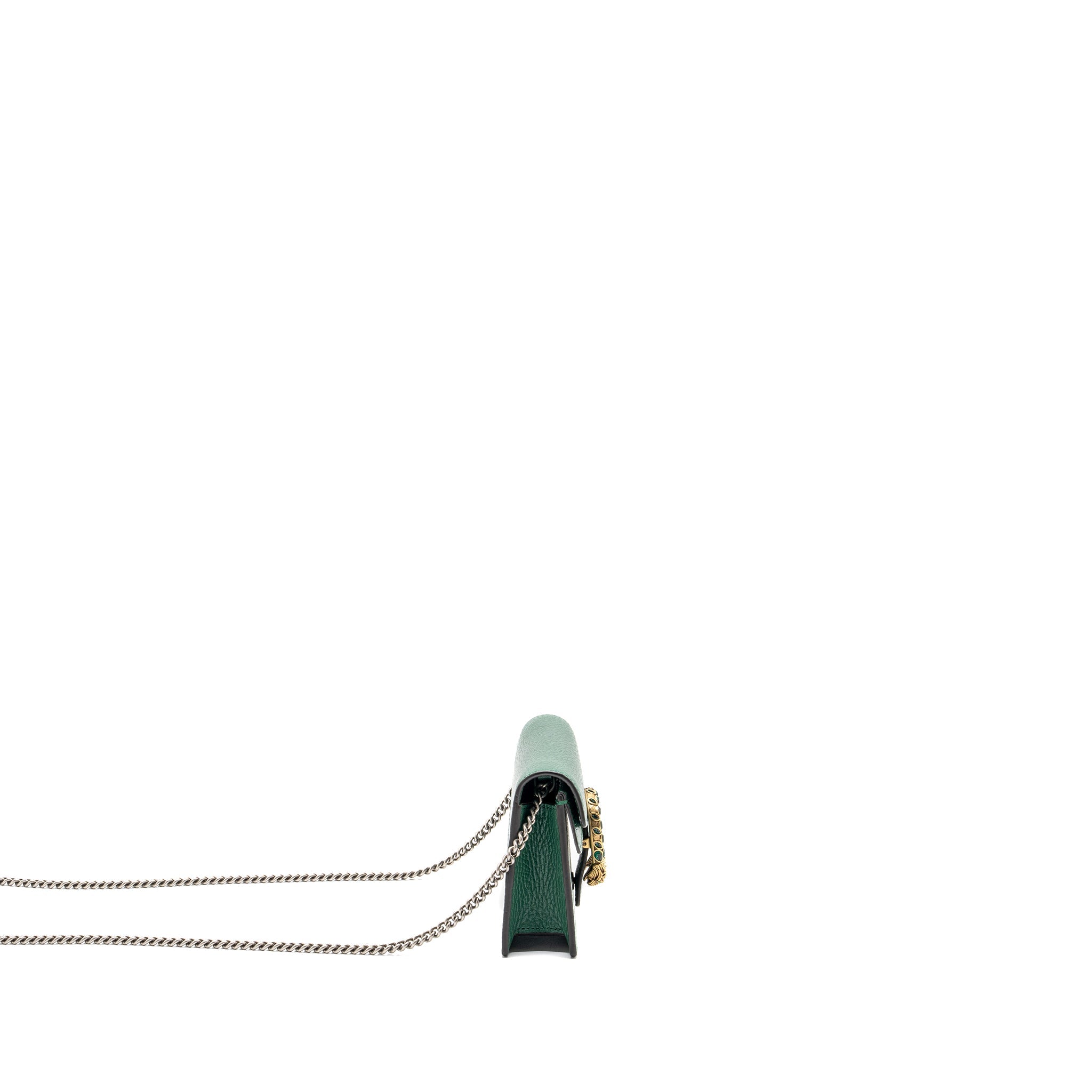 Gucci Dionysus Super Mini Leather Green