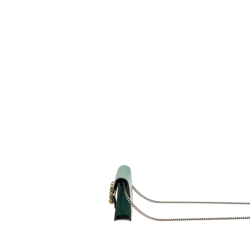 Gucci Dionysus Super Mini Leather Green