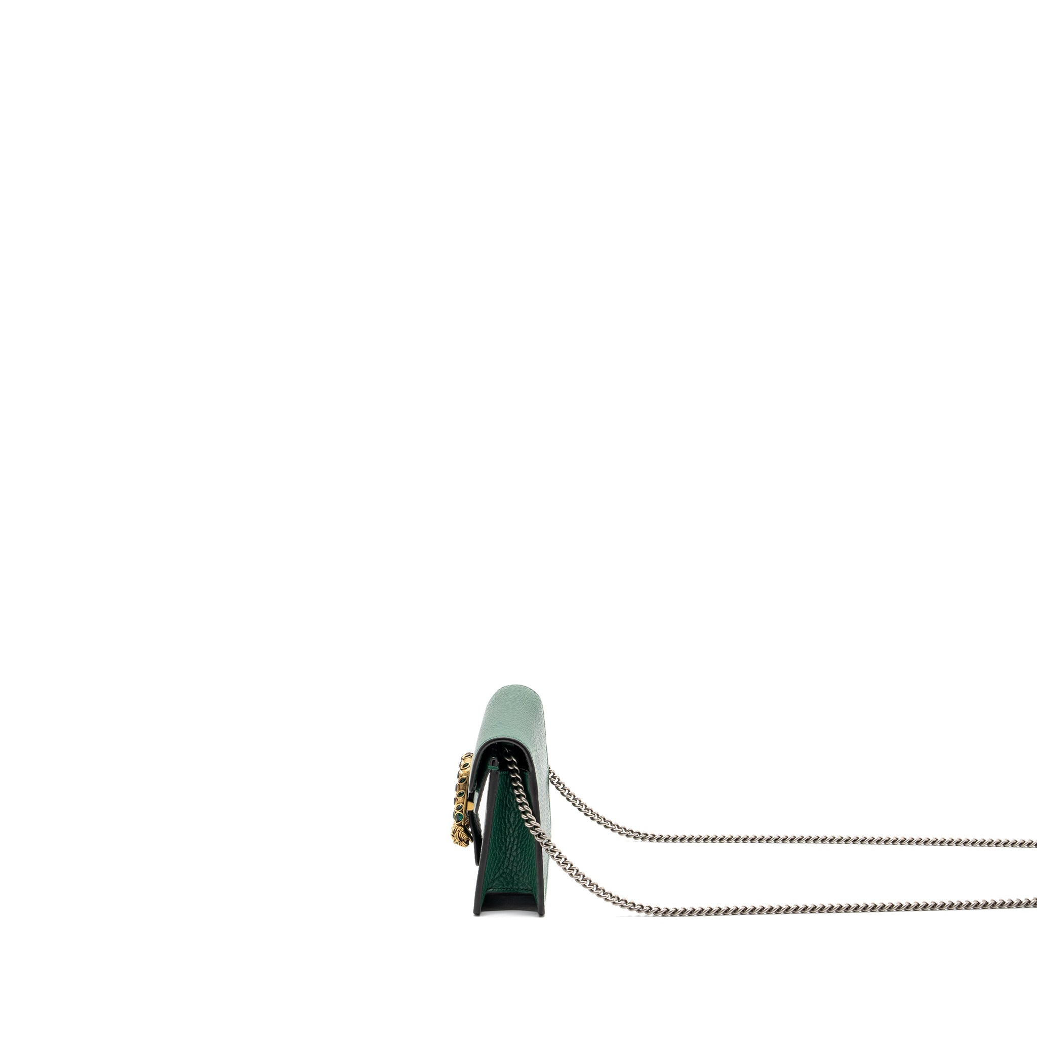 Gucci Dionysus Super Mini Leather Green