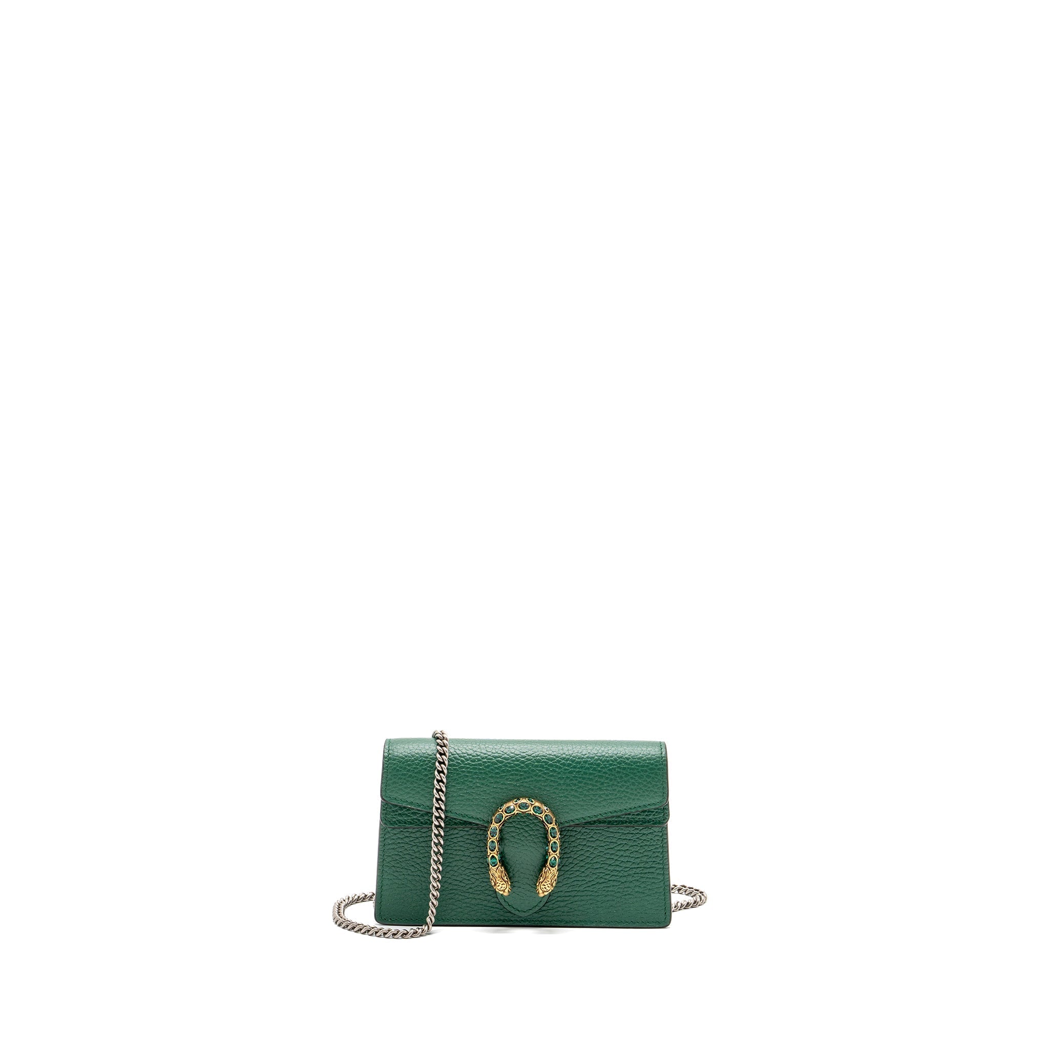 Gucci Dionysus Super Mini Leather Green