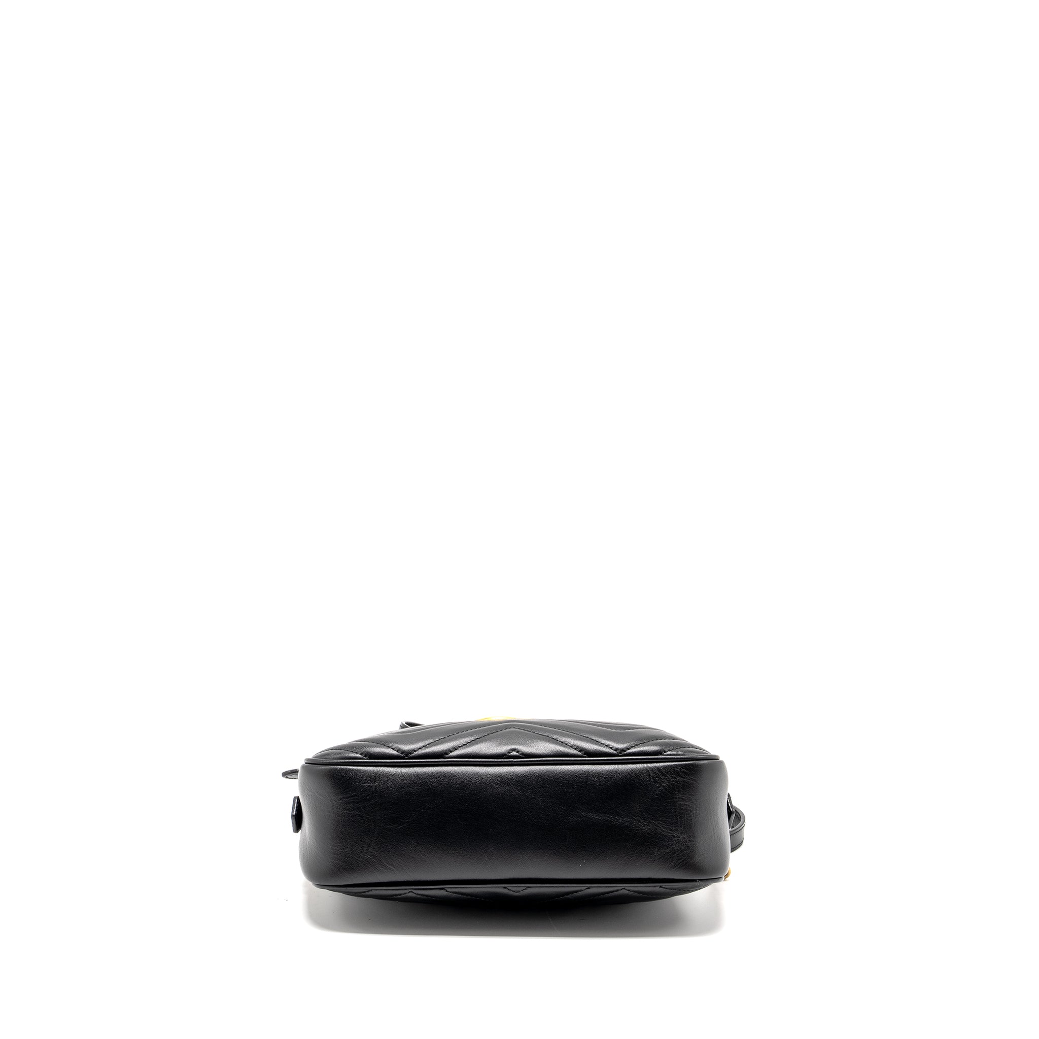 Gucci Marmont Camera Bag Calfskin Black