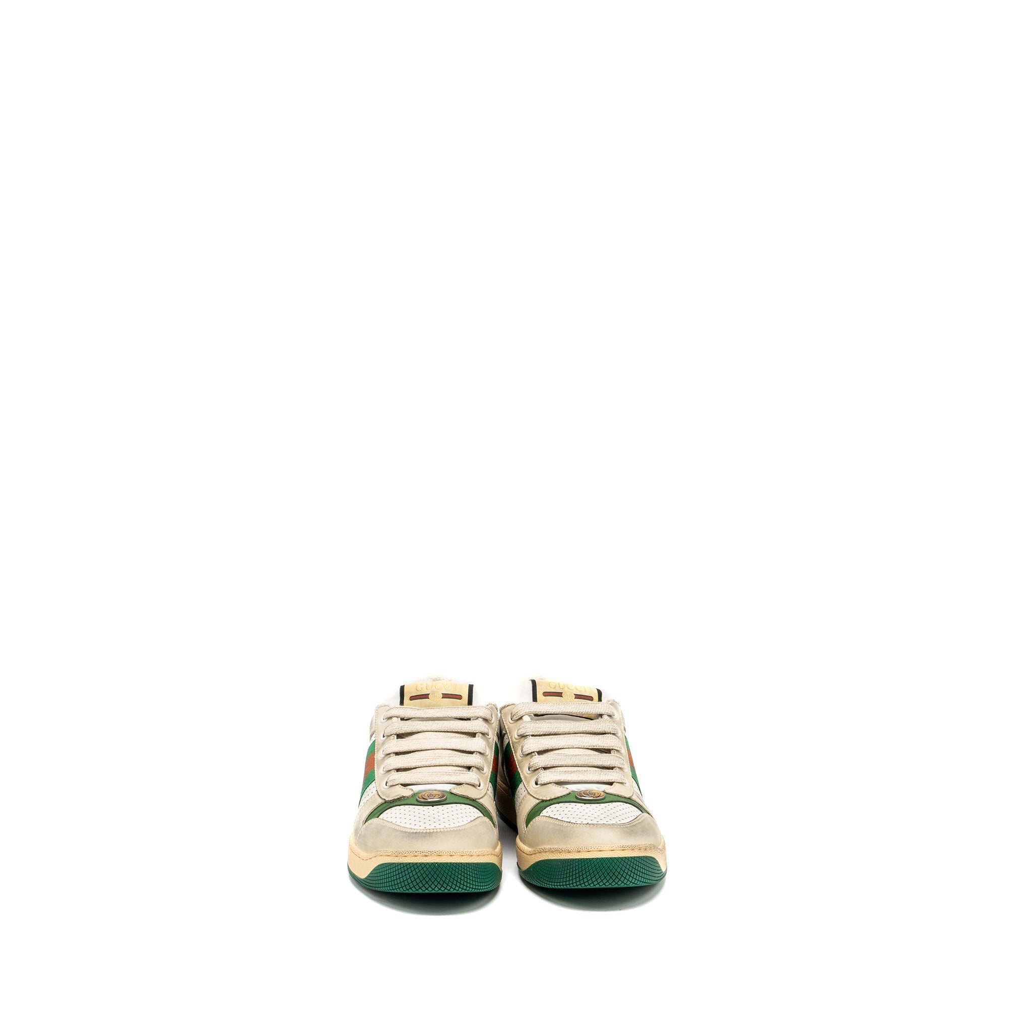 Gucci size 38 women�s Screener Leather Trainer / sneakers multicolour