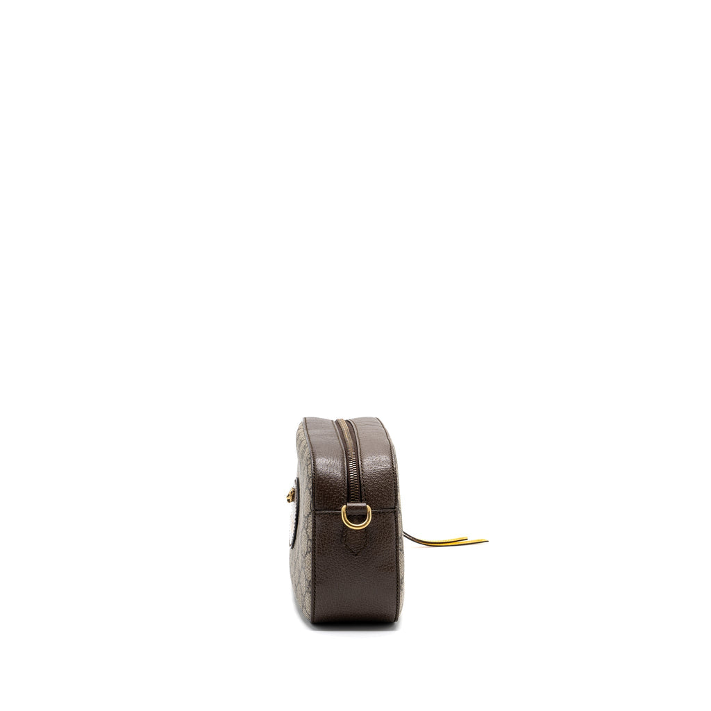 Gucci Camera Bag GG Supreme Canvas Brown/ Multicolour