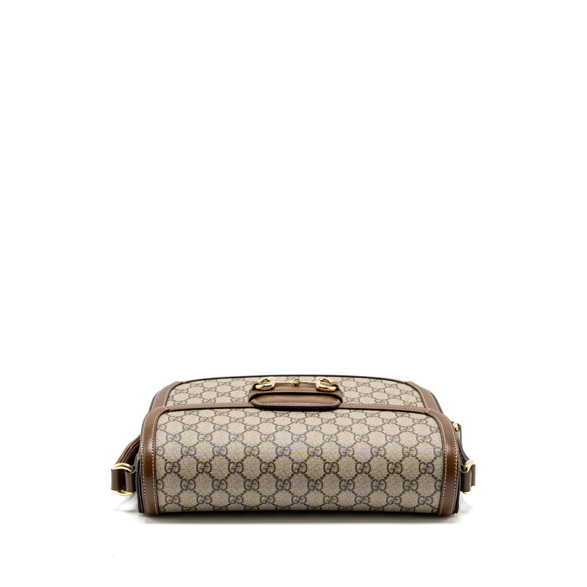 Gucci Horsebit 1955 Shoulder Bag GG Supreme Canvas Beige/Ebony