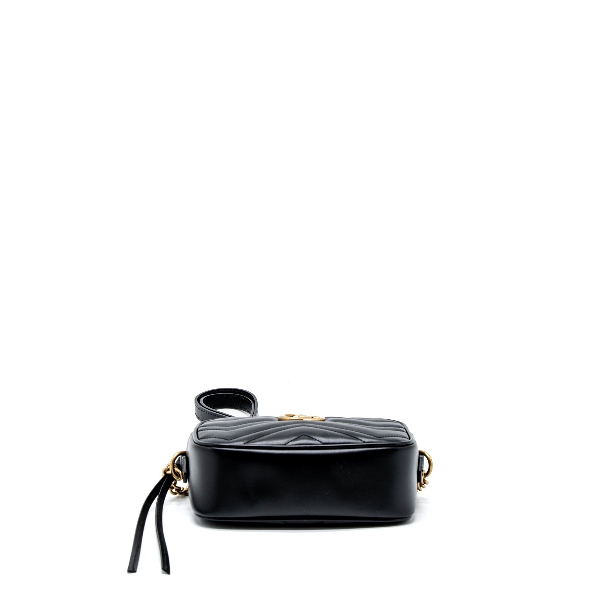 Gucci GG Marmont Matelasse Mini Bag Calfskin Black