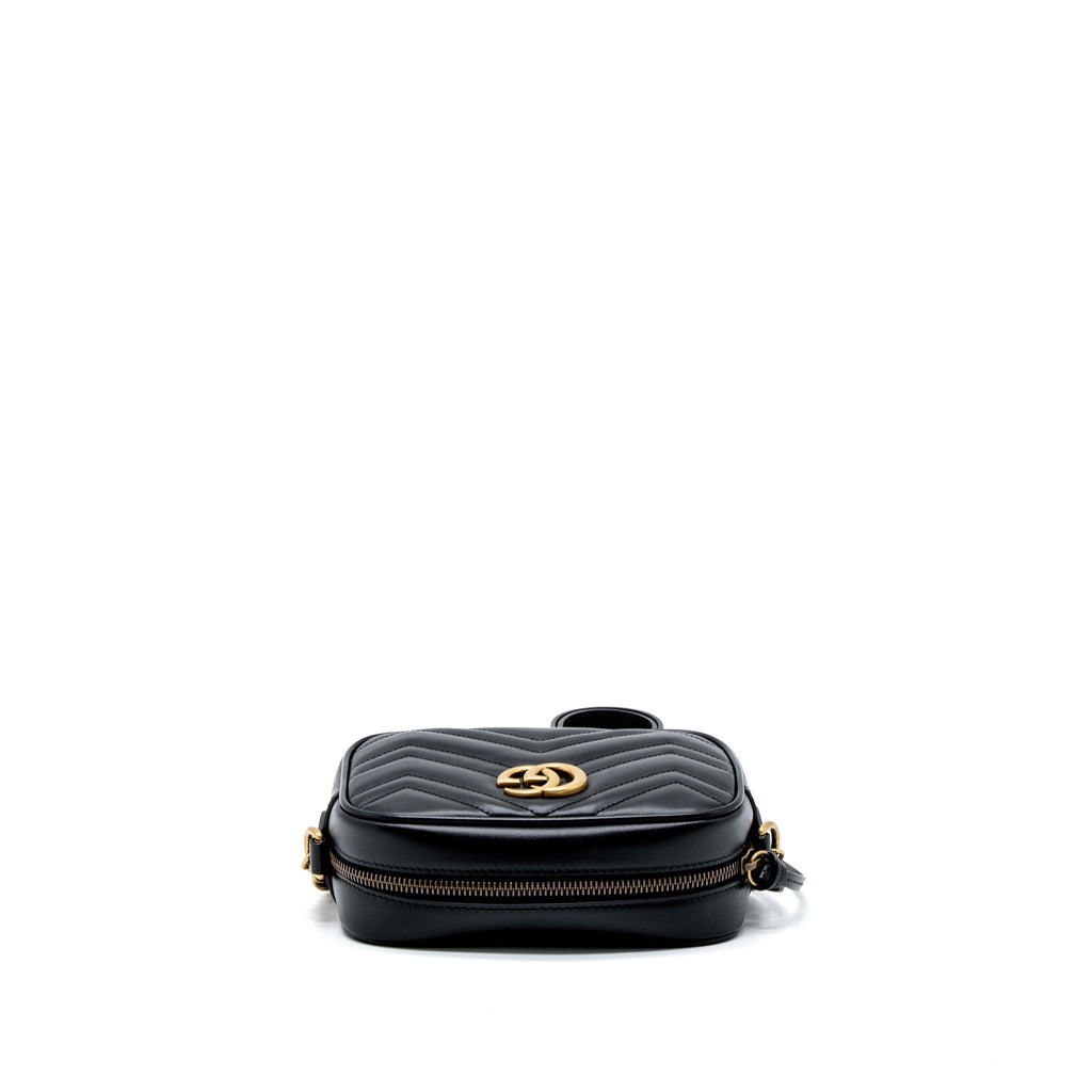 Gucci GG Marmont Matelasse Mini Bag Calfskin Black
