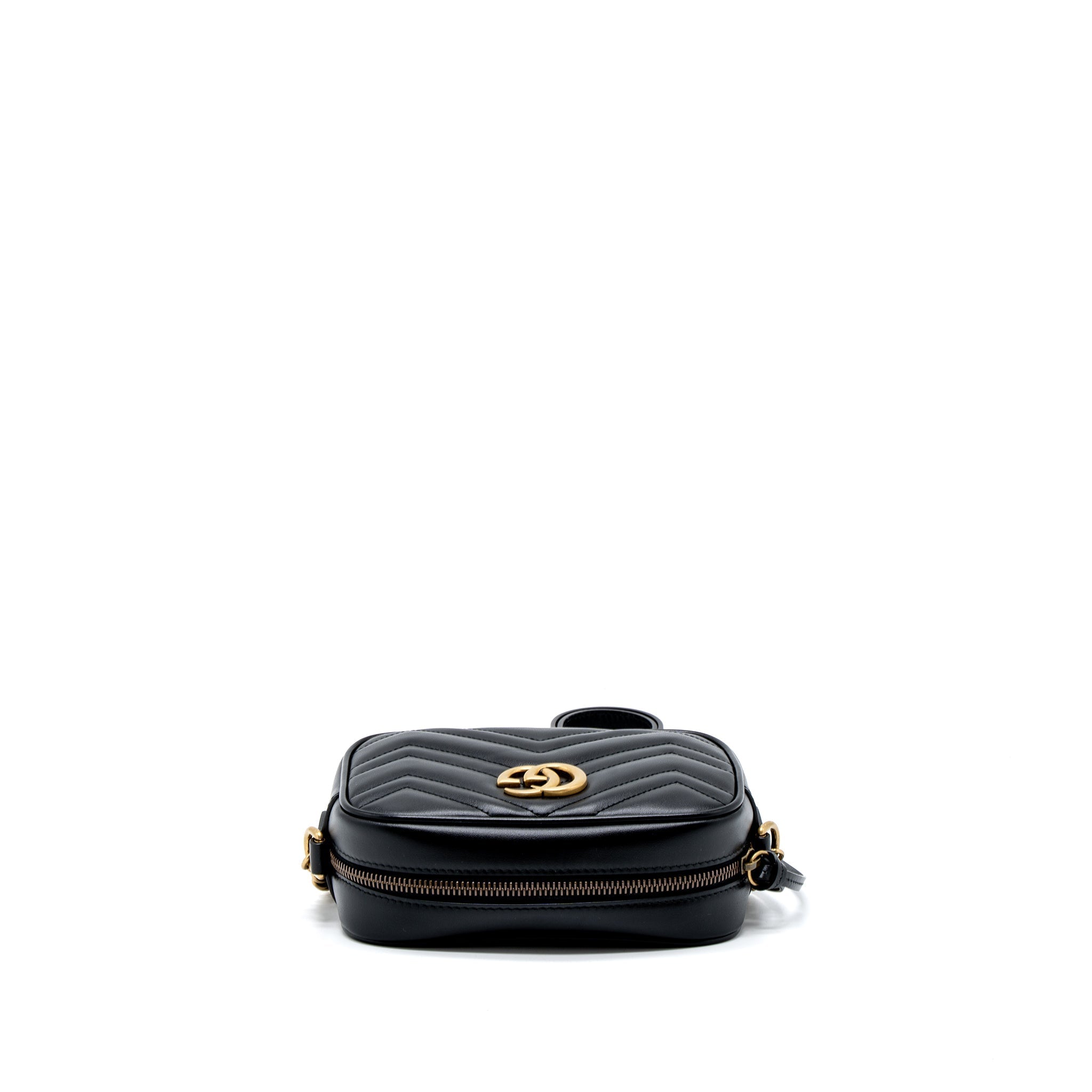 Gucci GG Marmont Matelasse Mini Bag Calfskin Black