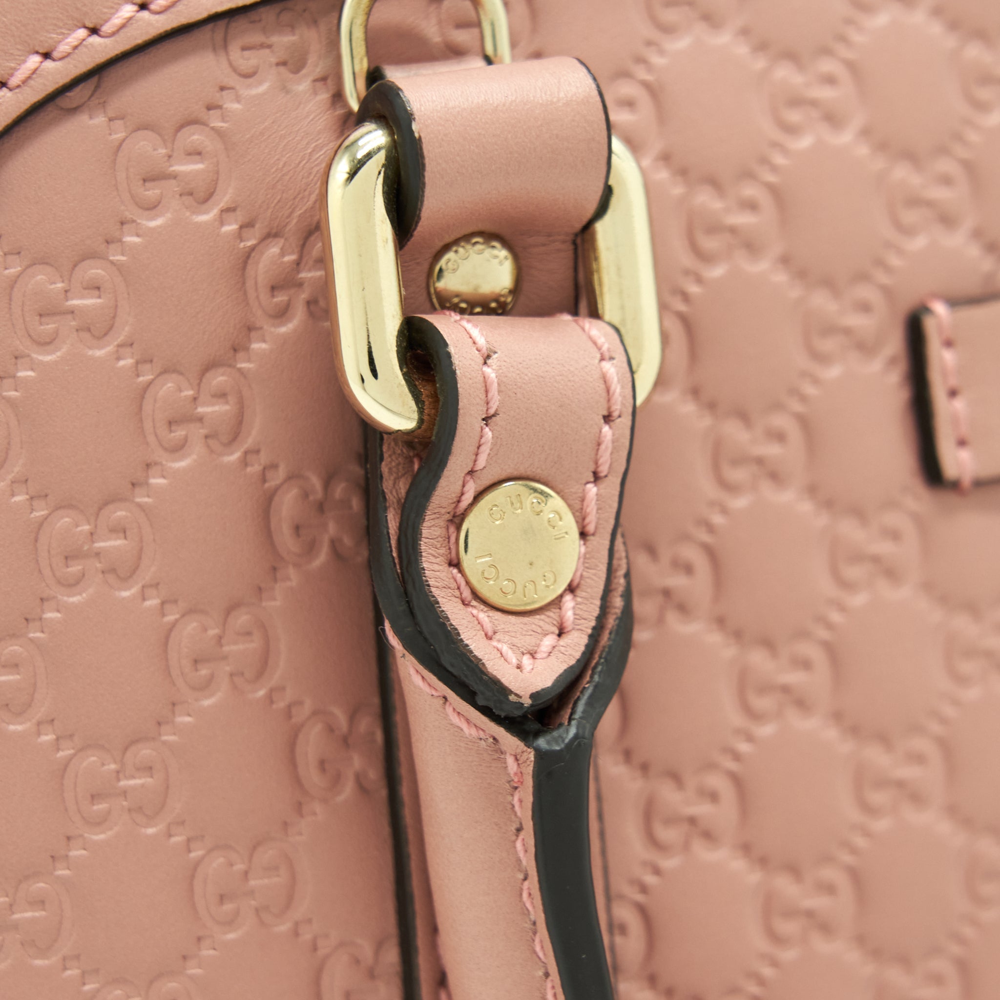 Gucci Top Handle Tote Bag Light Pink L