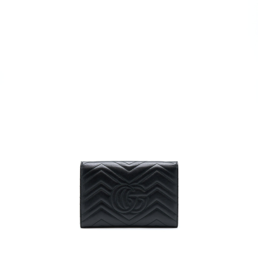 Gucci Marmont Wallet On Chain Black
