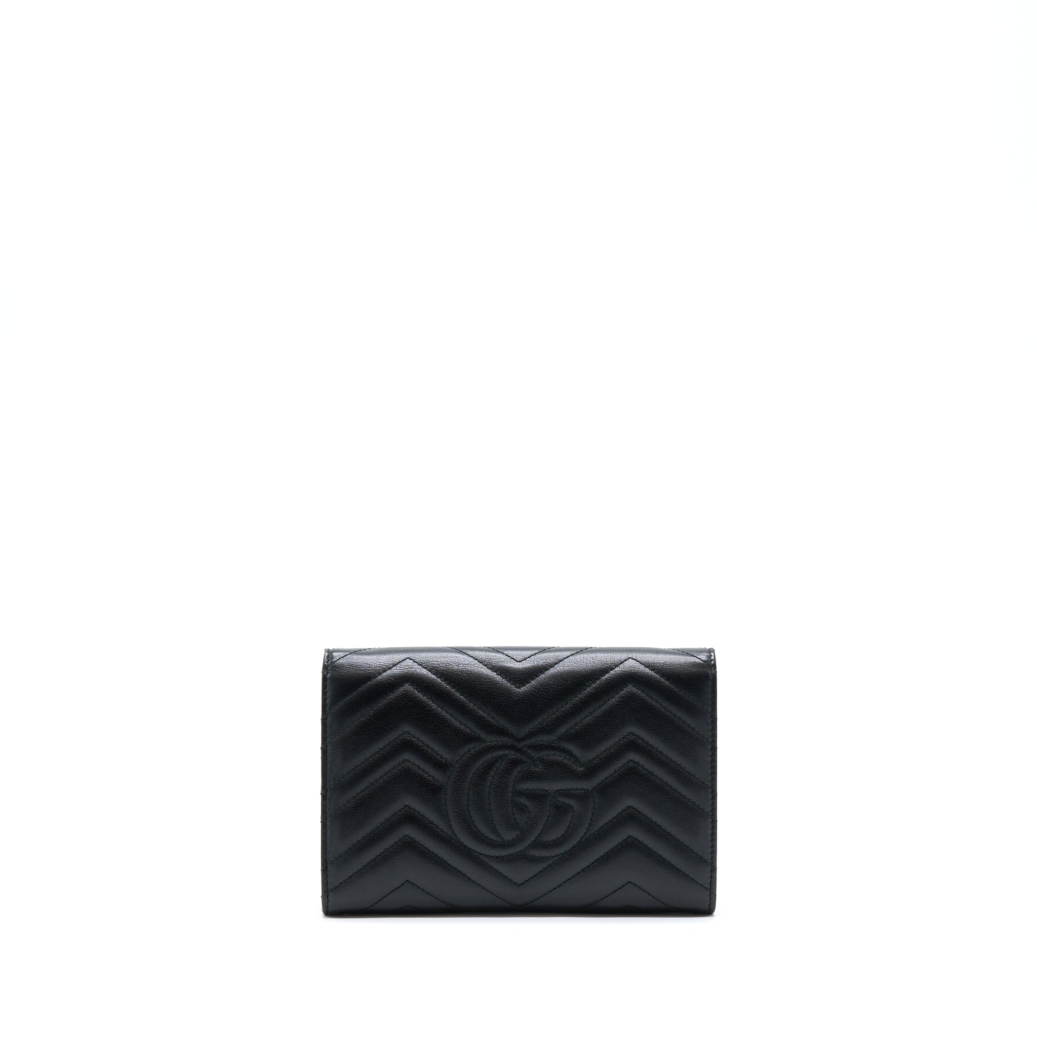 Gucci Marmont Wallet On Chain Black
