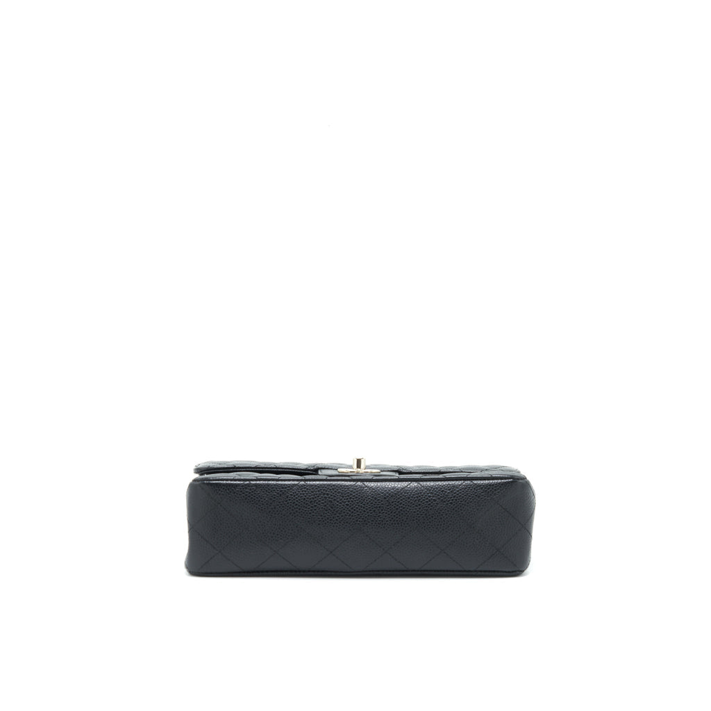 Chanel Small Classic Double Flap Bag Black Caviar