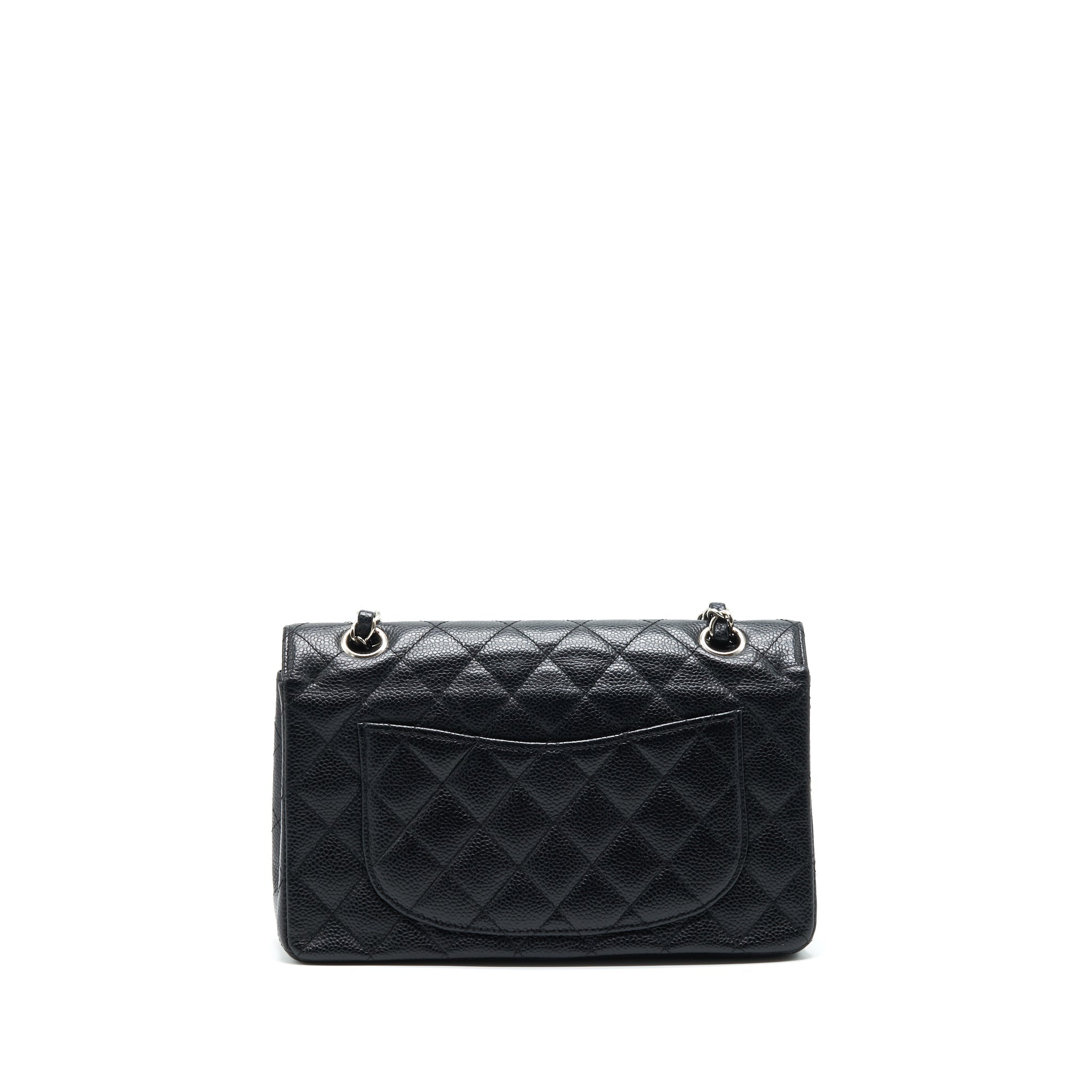 Chanel Small Classic Double Flap Bag Black Caviar