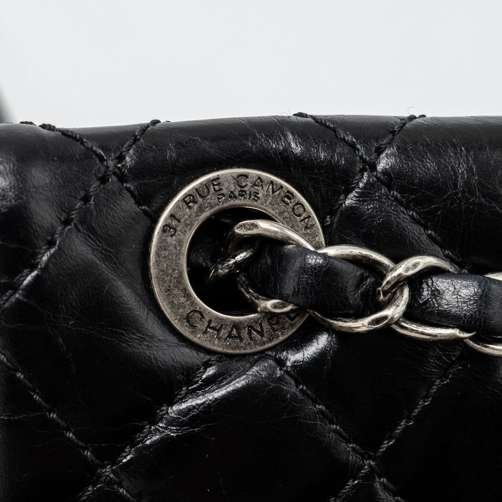 CHANEL Large QUILTED Mountain  BACKPACK CALFSKIN BLACK