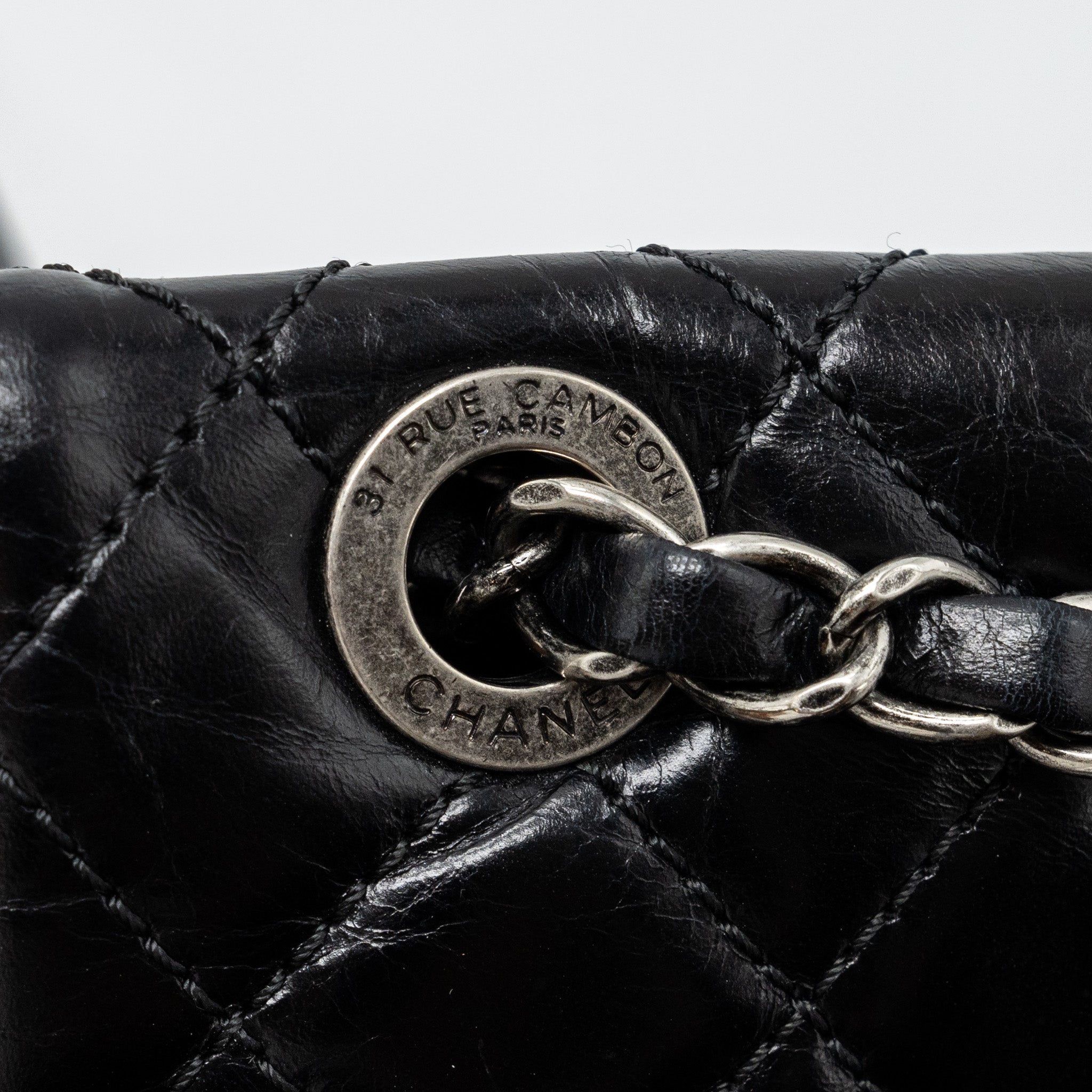 CHANEL Large QUILTED Mountain  BACKPACK CALFSKIN BLACK