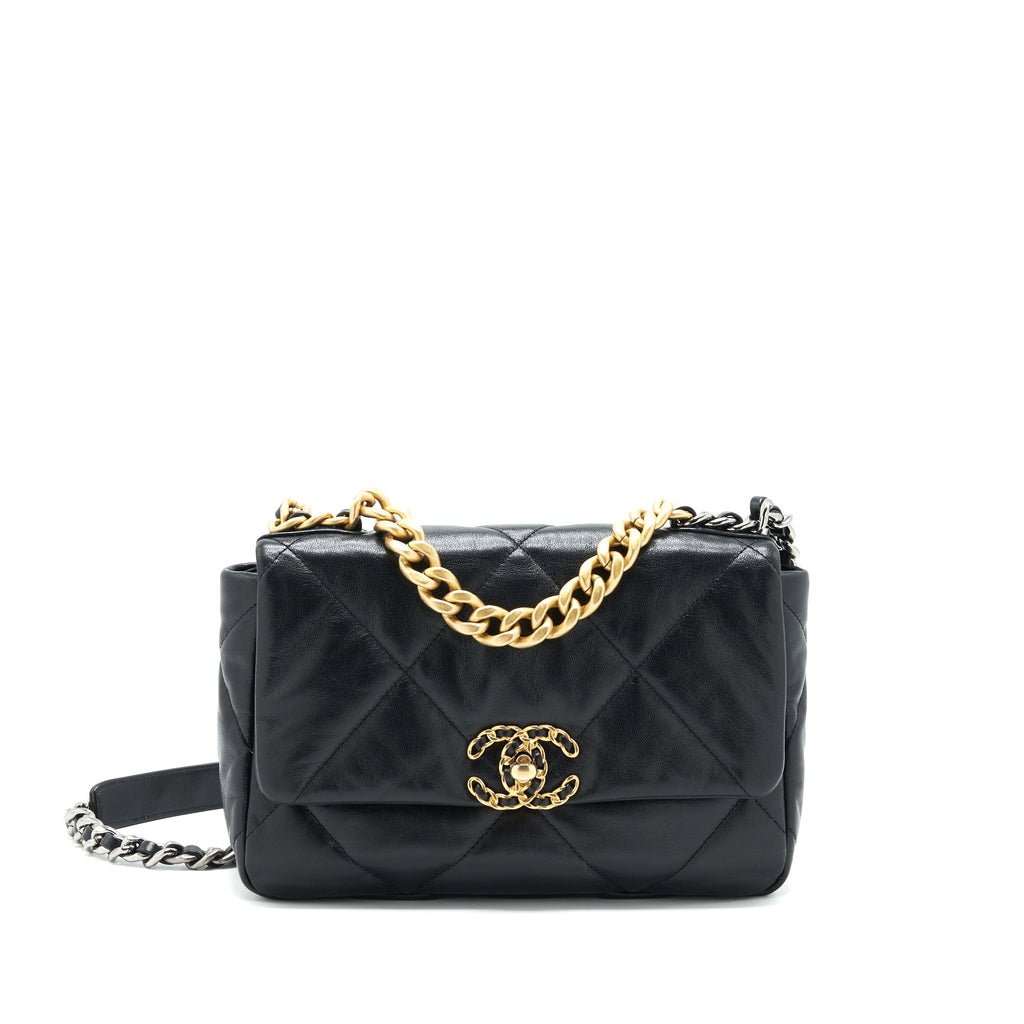 Chanel Small 19 Bag Black