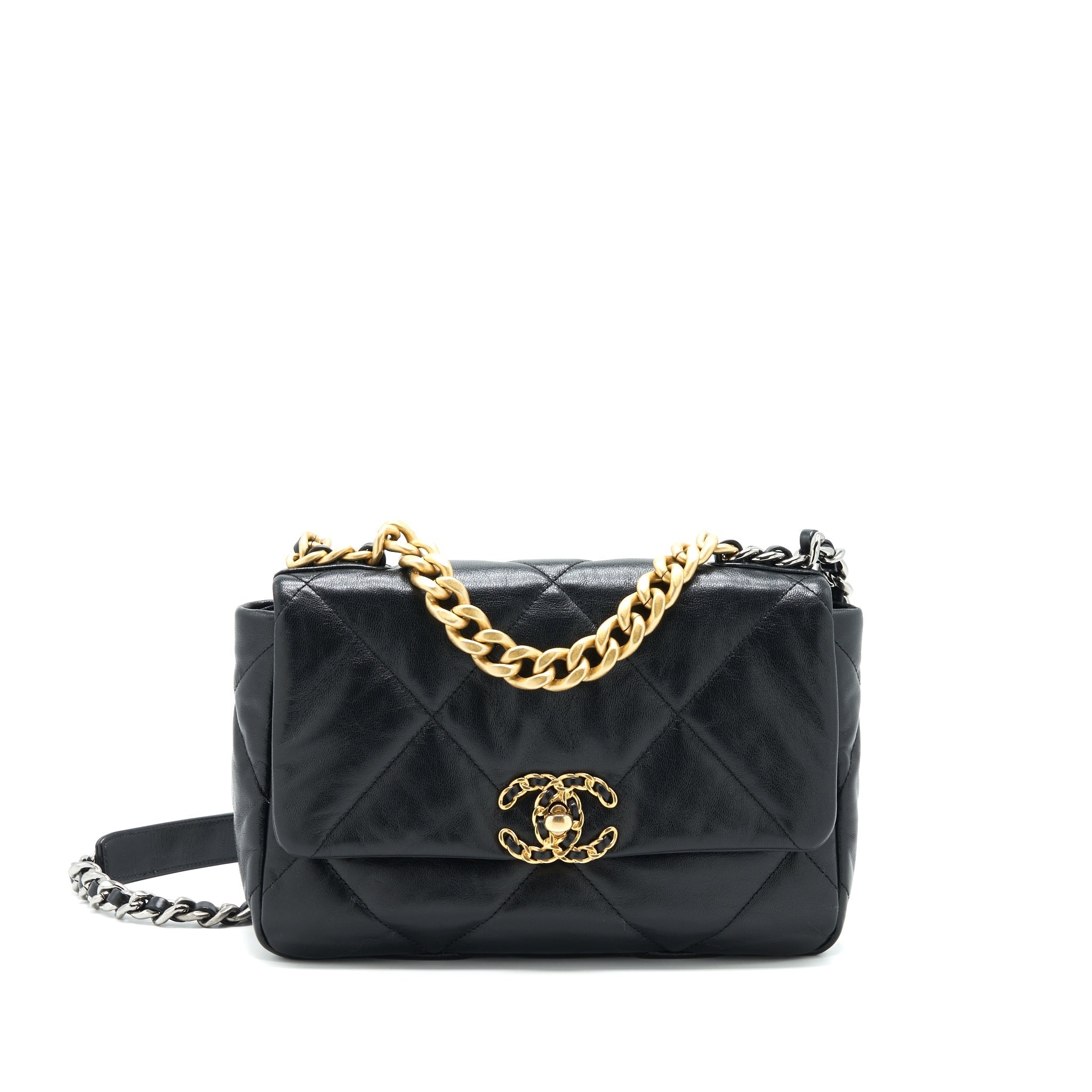 Chanel Small 19 Bag Black