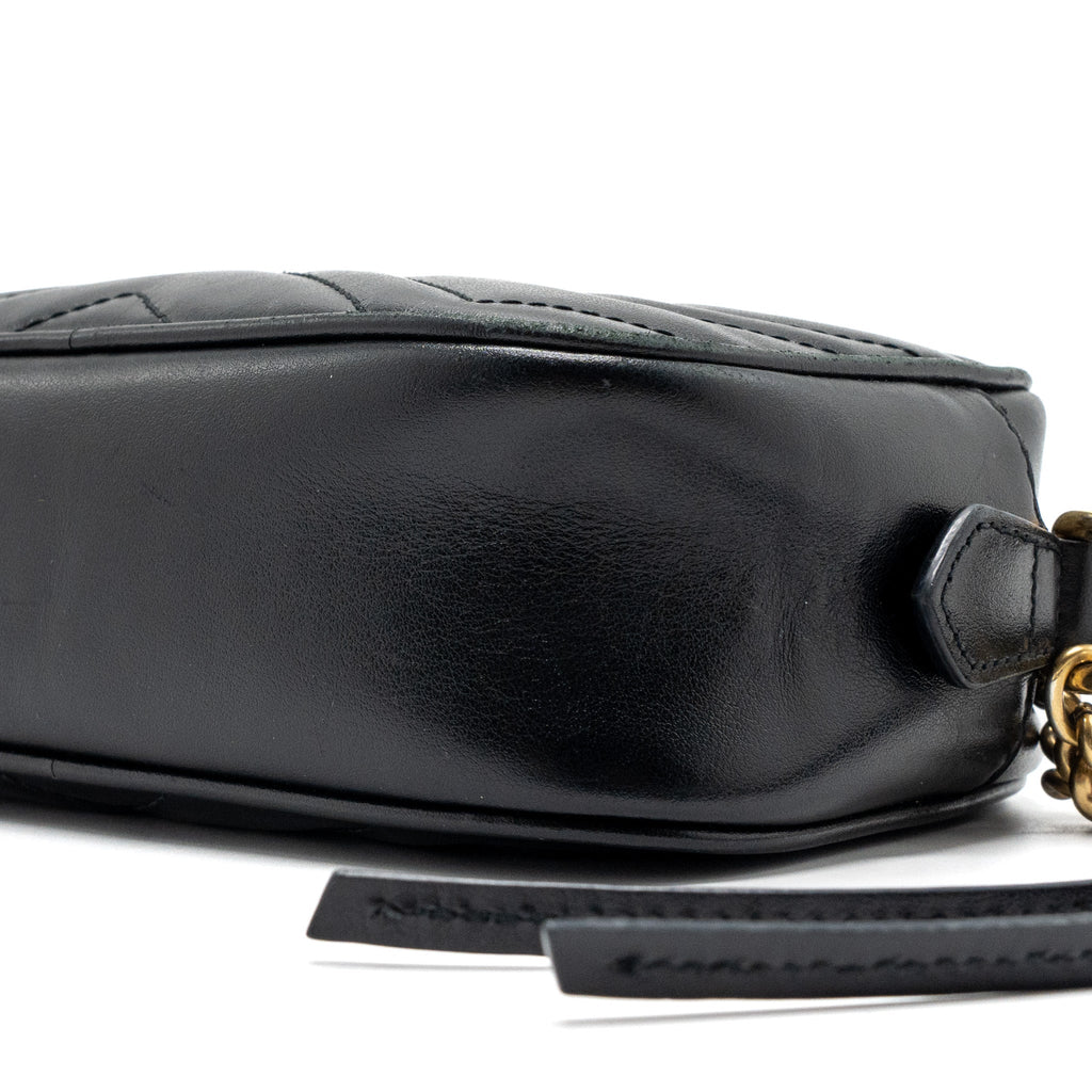 Gucci GG Marmont Camera Bag leather Black