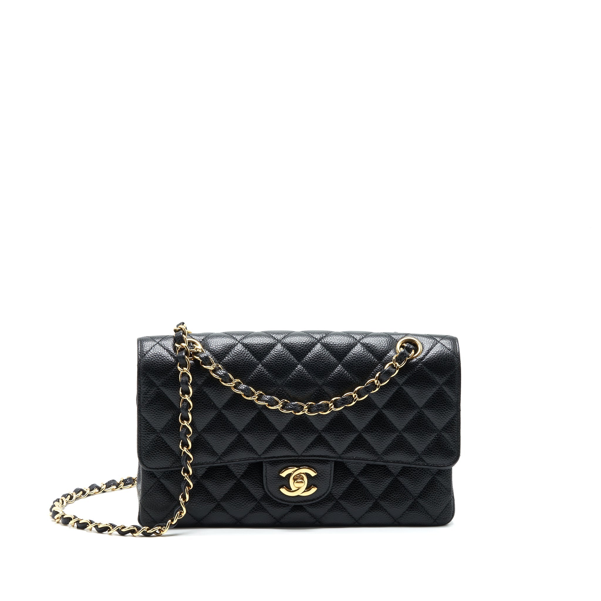 Chanel Classic Double Flap Medium Black Caviar