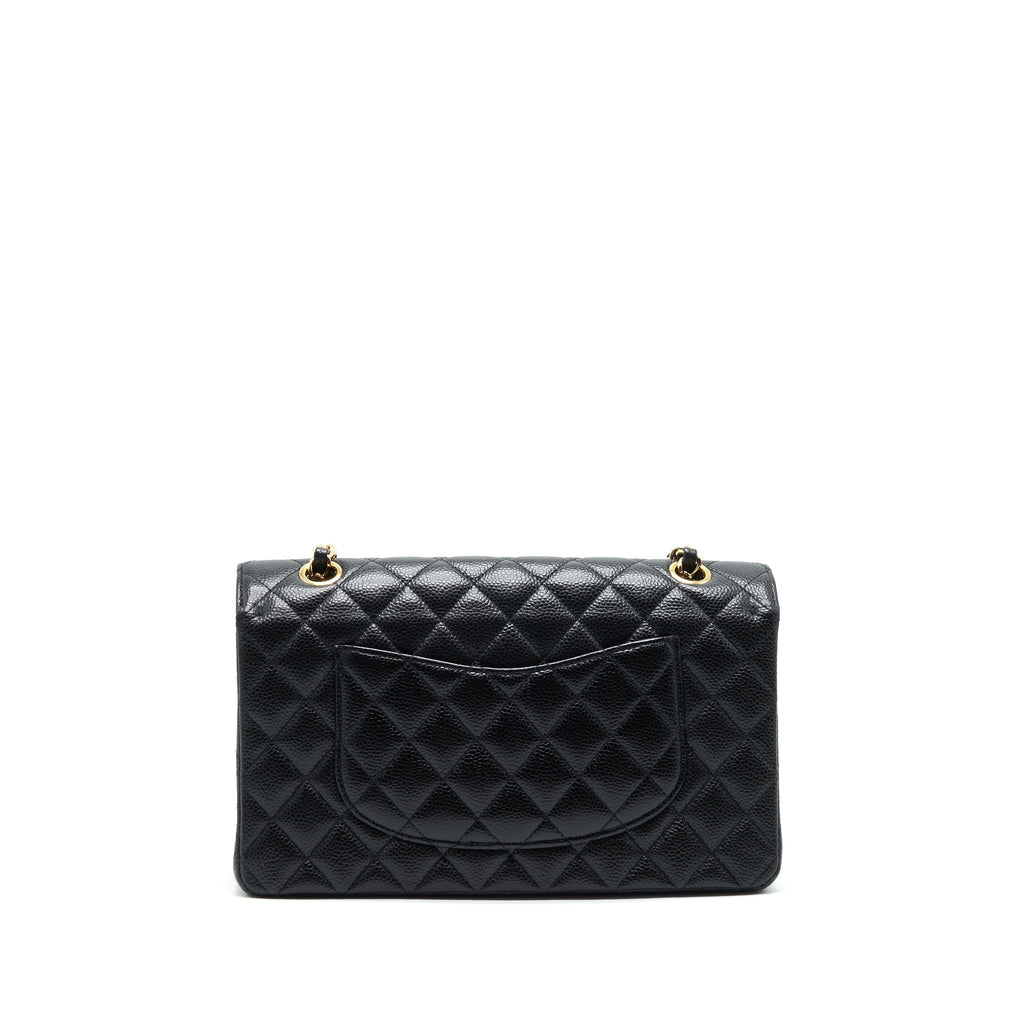 Chanel Classic Double Flap Medium Black Caviar