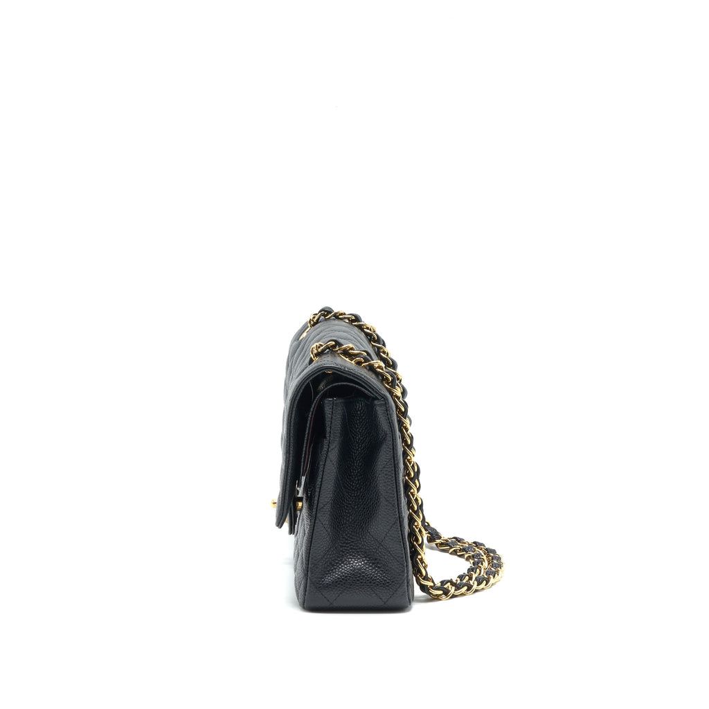 Chanel Classic Double Flap Medium Black Caviar