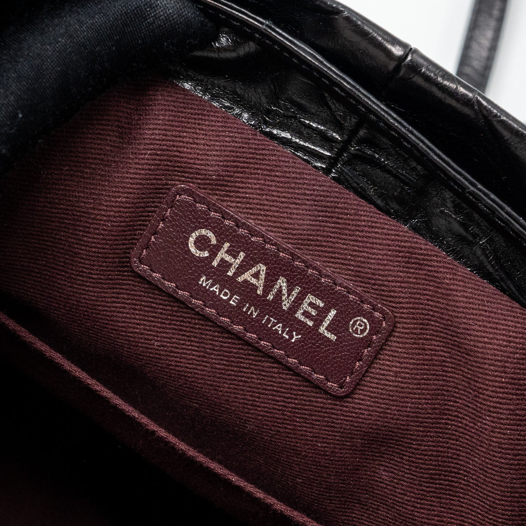 CHANEL Large QUILTED Mountain  BACKPACK CALFSKIN BLACK