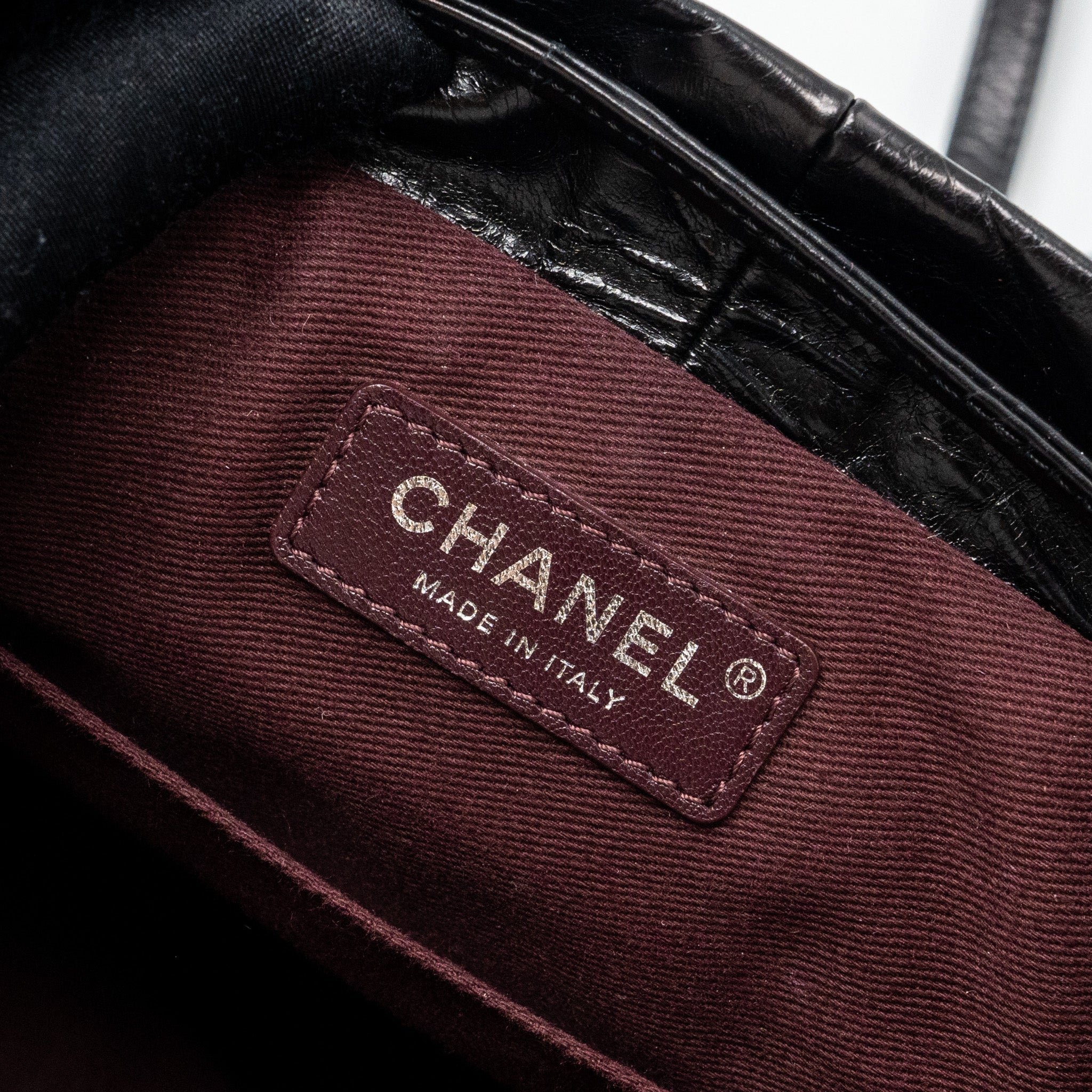 CHANEL Large QUILTED Mountain  BACKPACK CALFSKIN BLACK