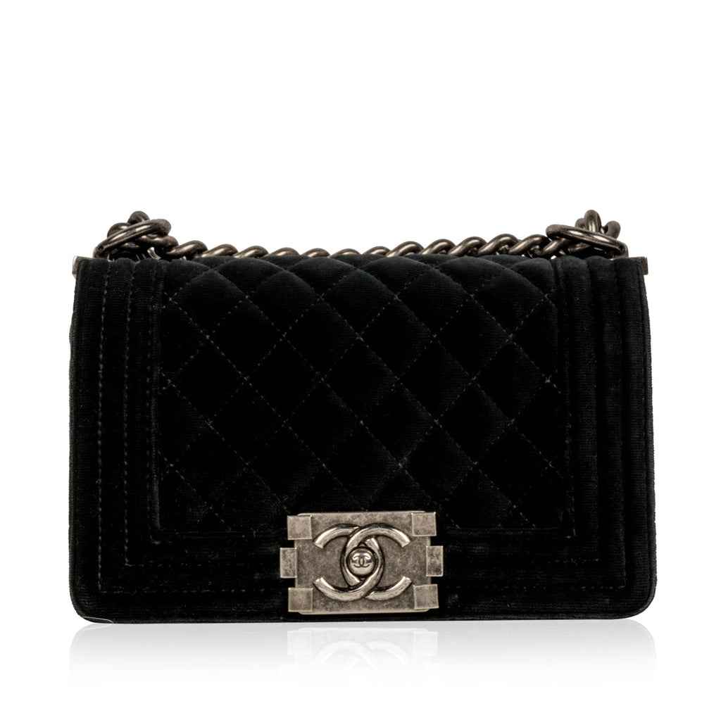 Chanel Boy Bag - Small - Velvet