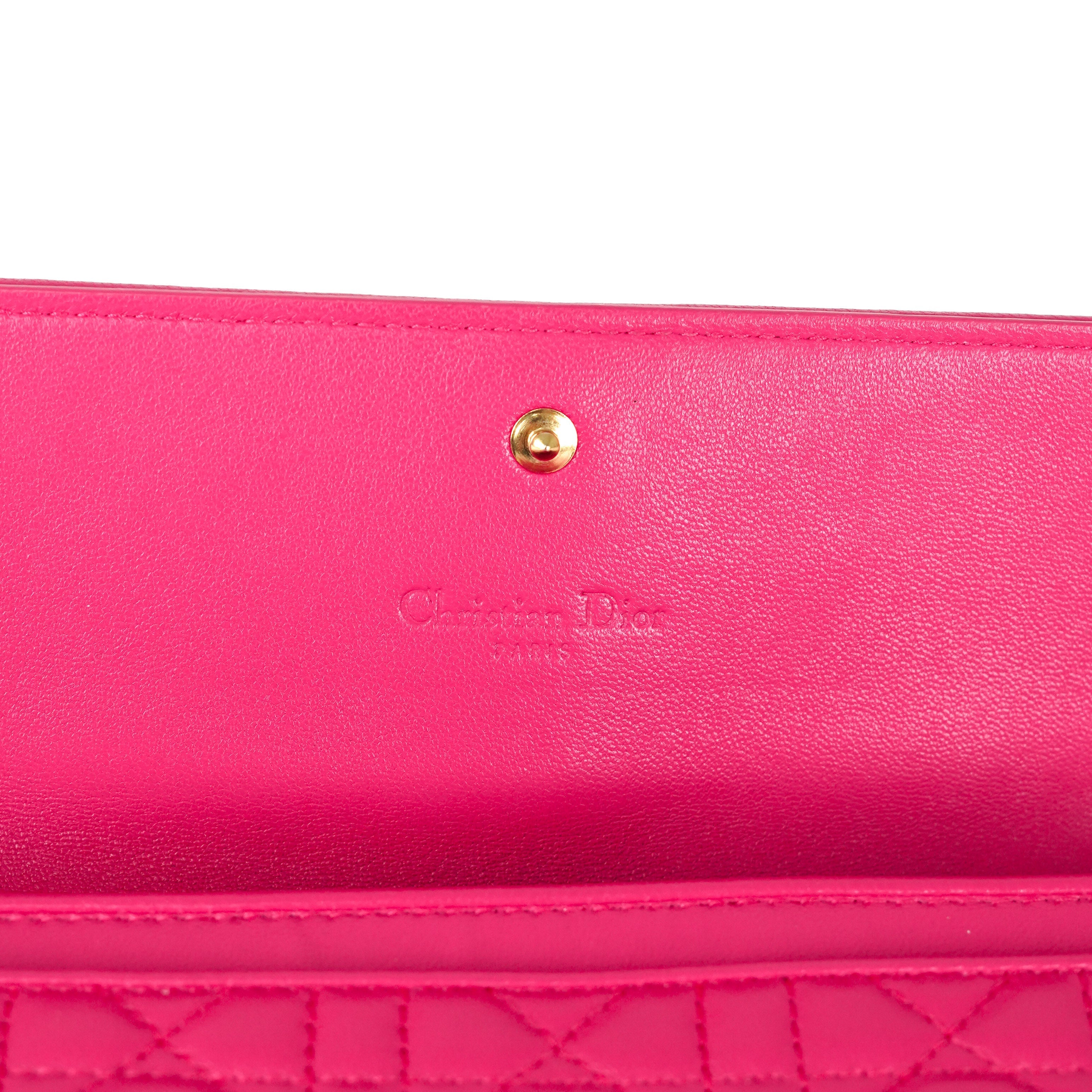 Dior Wallet On Chain WOC Pink