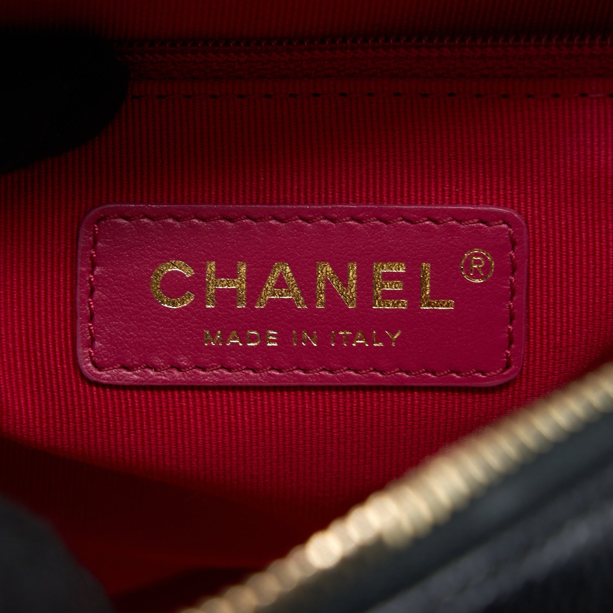 Chanel 22P Flap Backpack Caviar Black Brushed  (Microchip)
