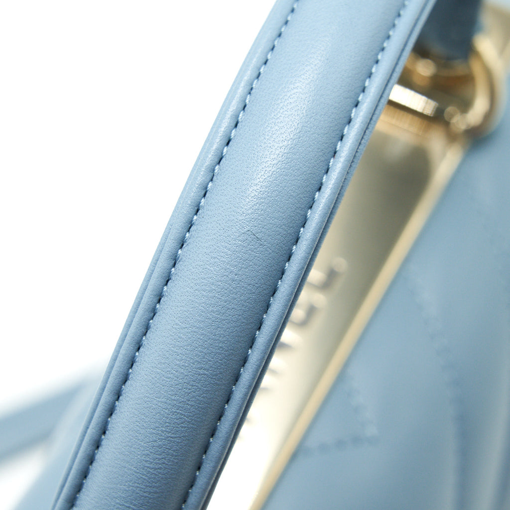Chanel Trendy CC Flap Bag Light Blue Lambskin L