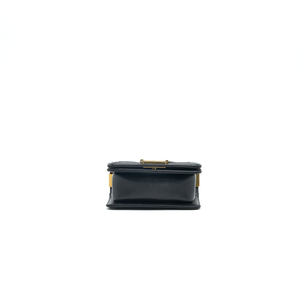 Chanel Boy Extra Mini Lambskin in Black