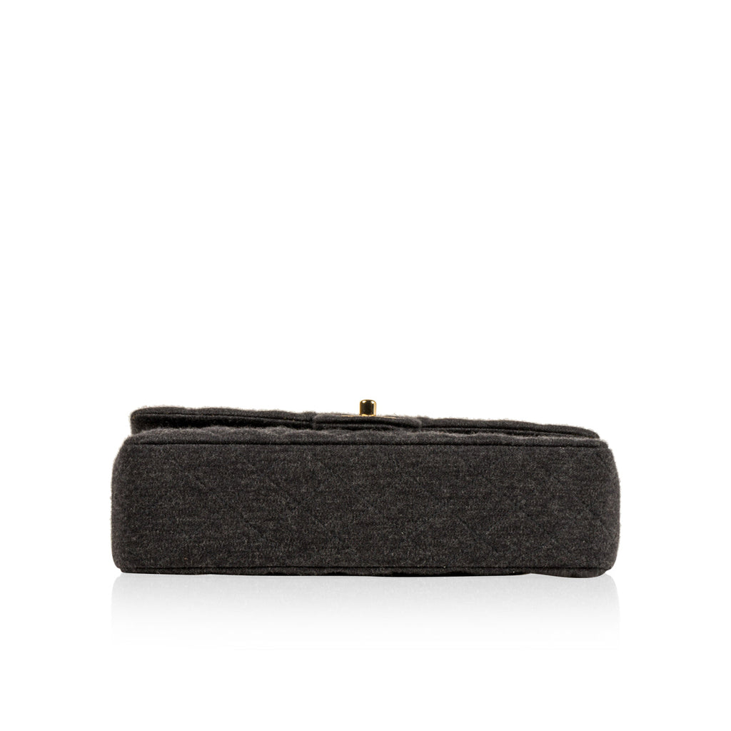Chanel Jersey Classic Flap Bag - Medium