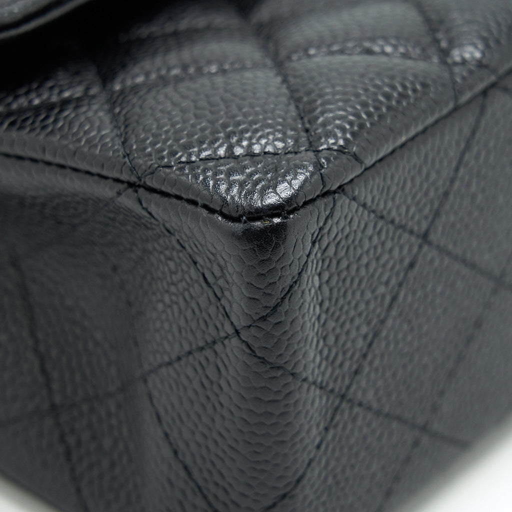 Chanel Classic Double Flap Medium Black Caviar