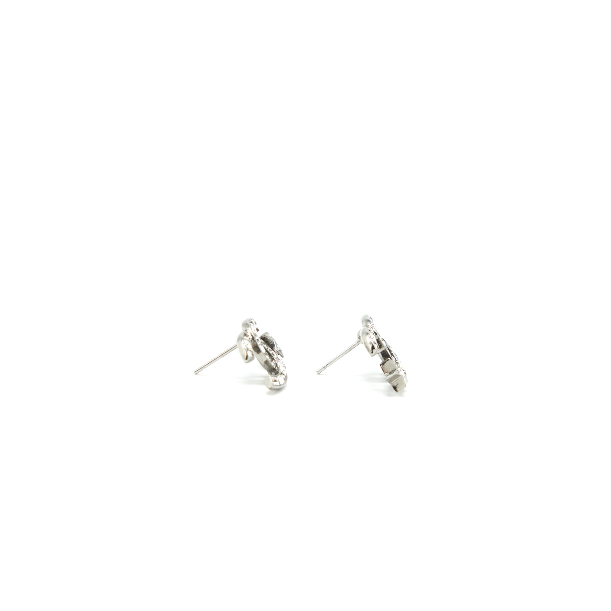 Chanel CC And Star Crystals Earring