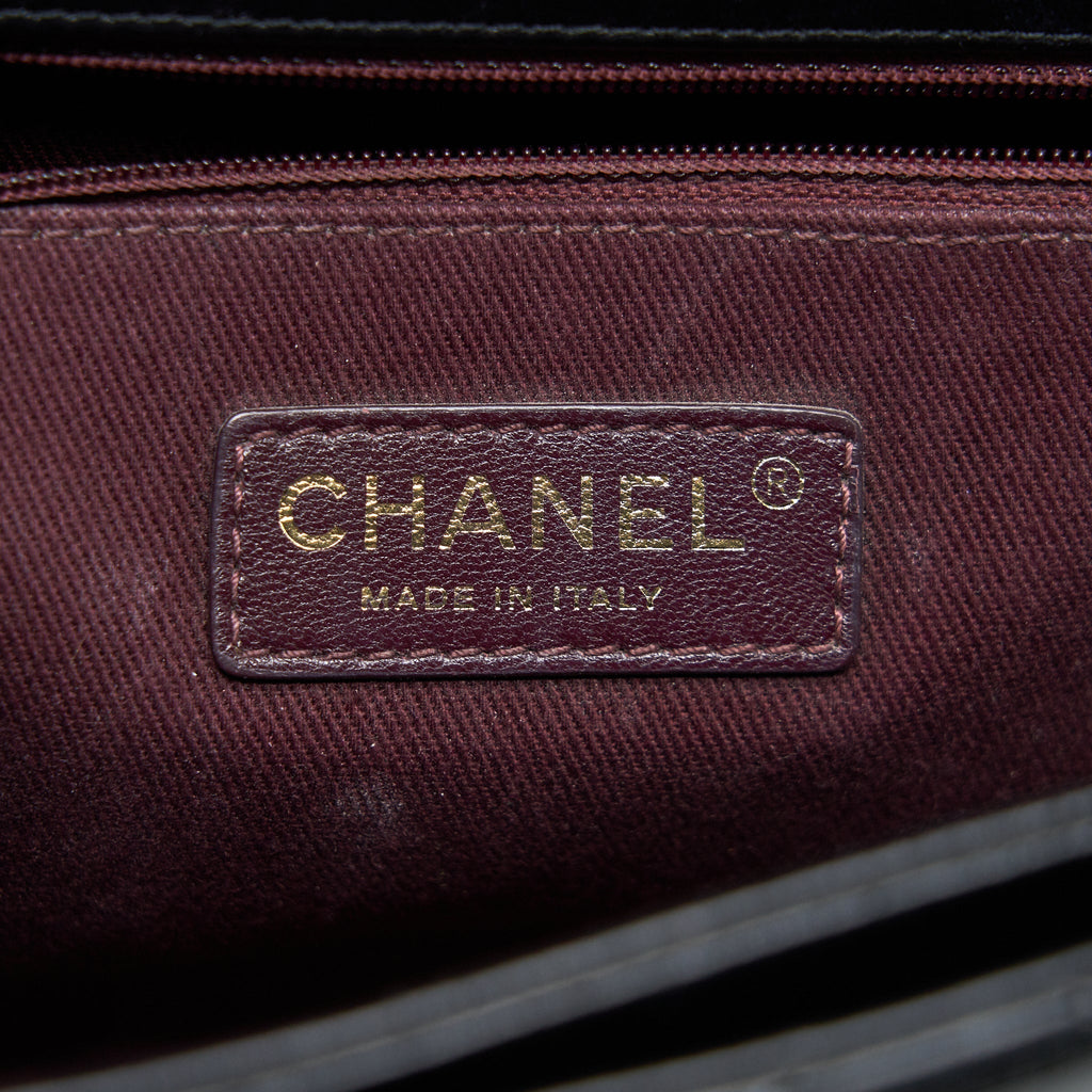 Chanel Perfect Edge Flap Bag With Calfskin Ruthenium