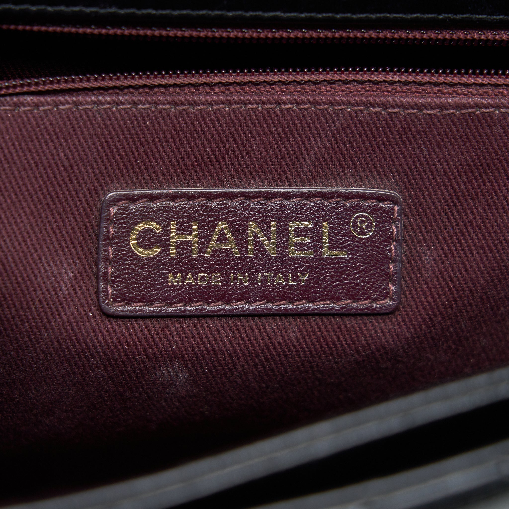 Chanel Perfect Edge Flap Bag With Calfskin Ruthenium
