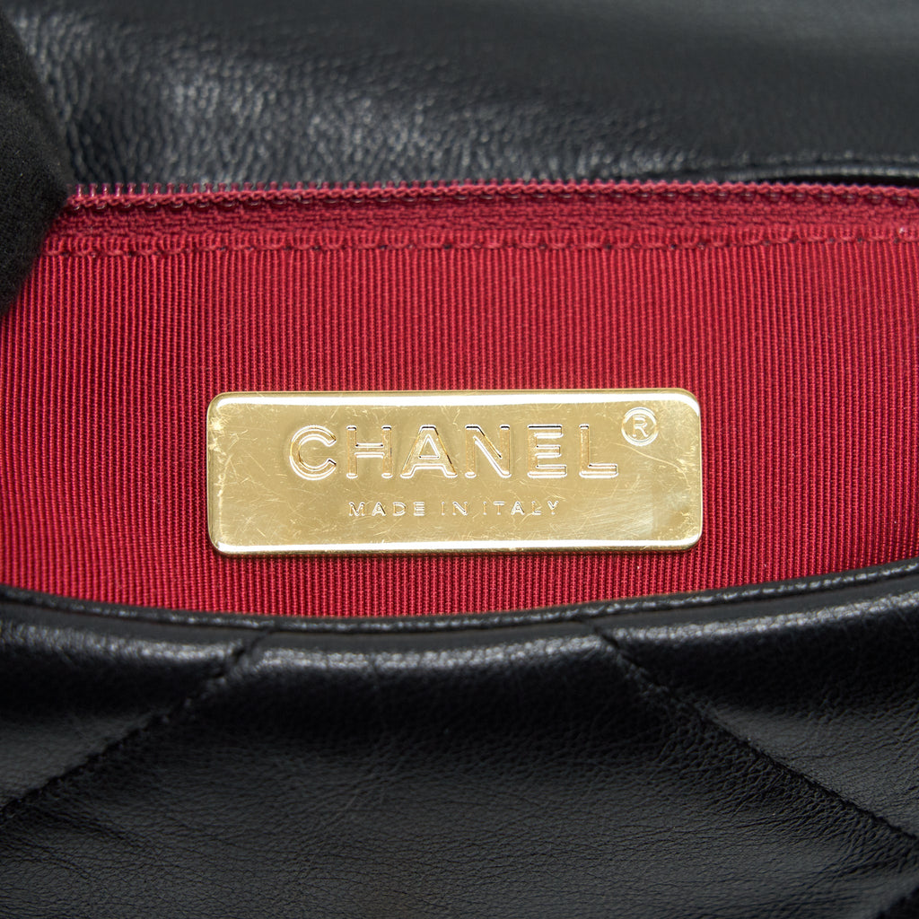 Chanel Small 19 Bag Black