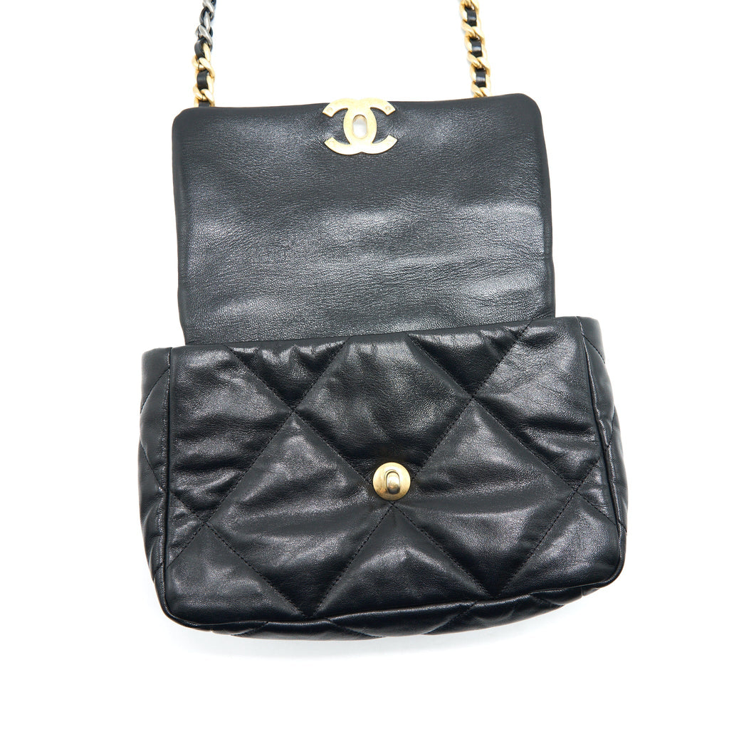 Chanel Small 19 Bag Black