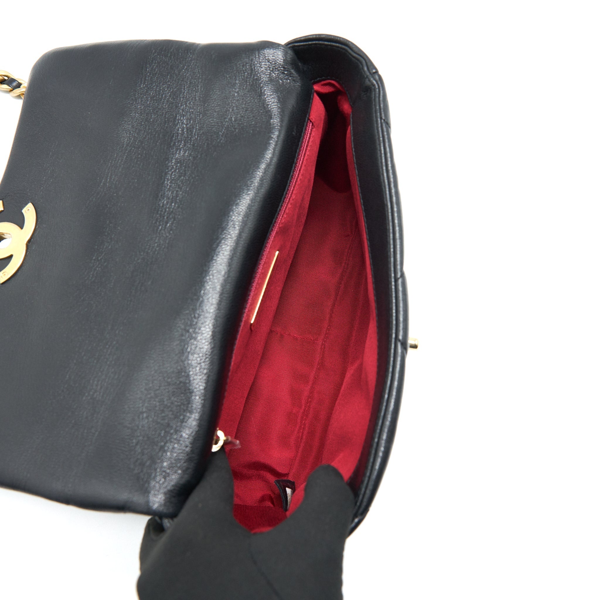 Chanel Small 19 Bag Black