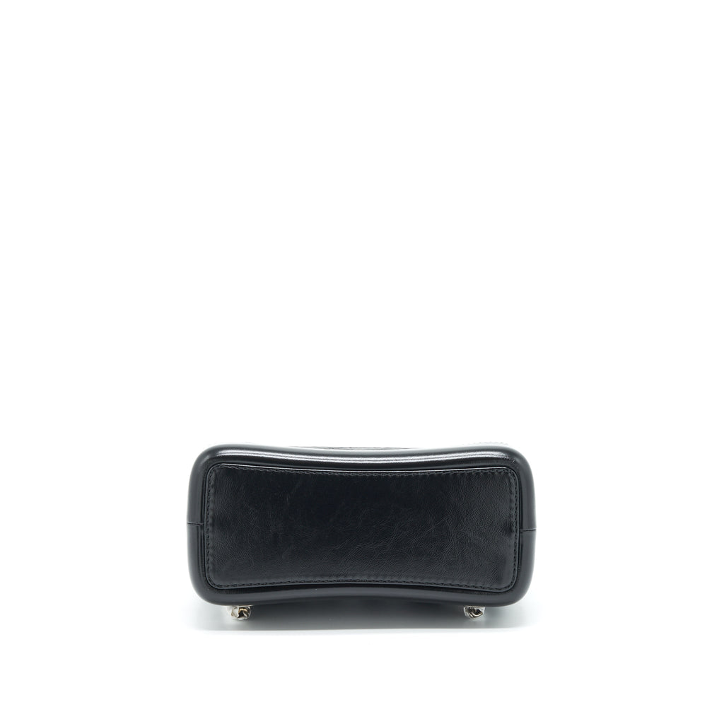 Chanel Small Gabrielle Backpack Calfskin Black With Multicolour Hardware