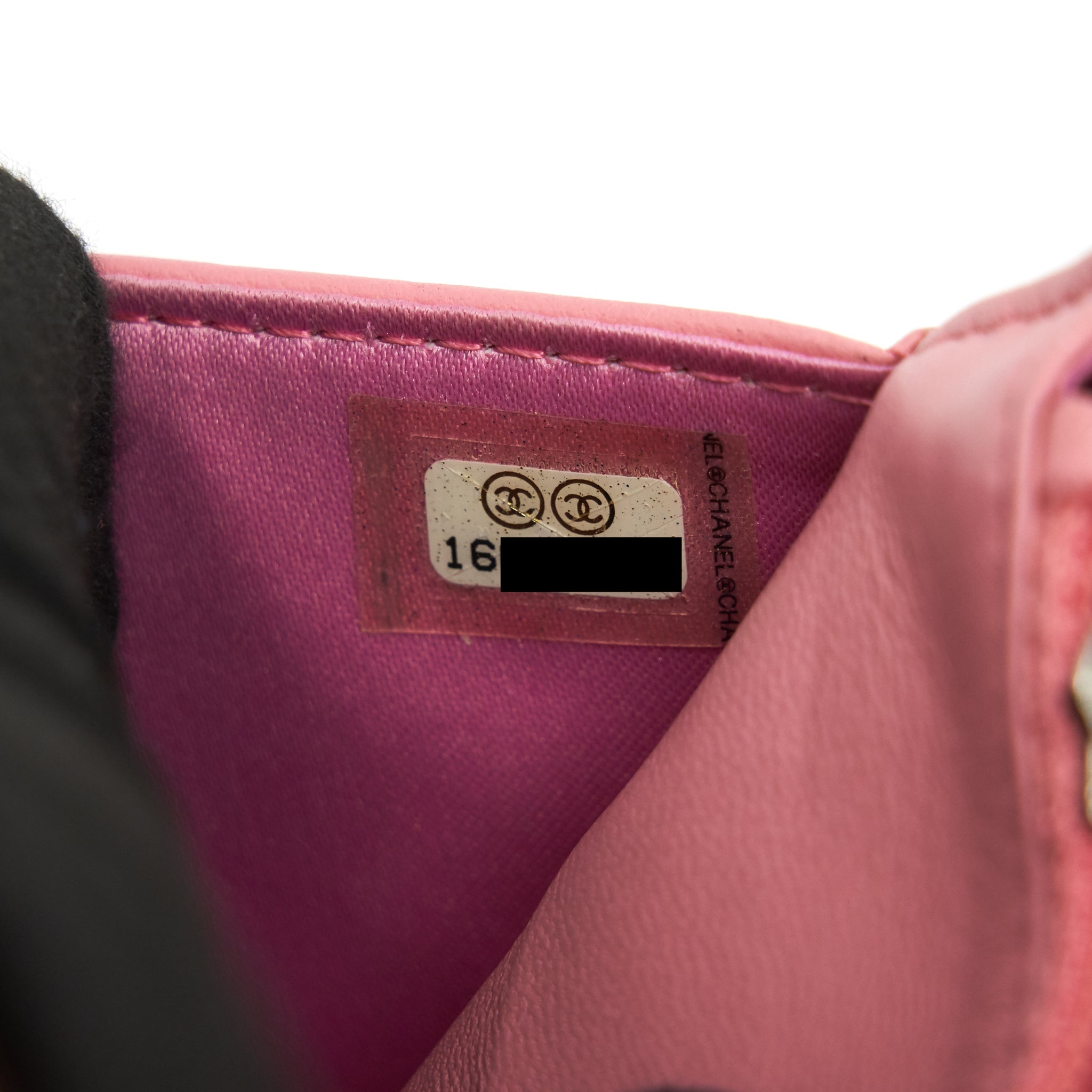 Chanel Camelia Wallet on chain Pink