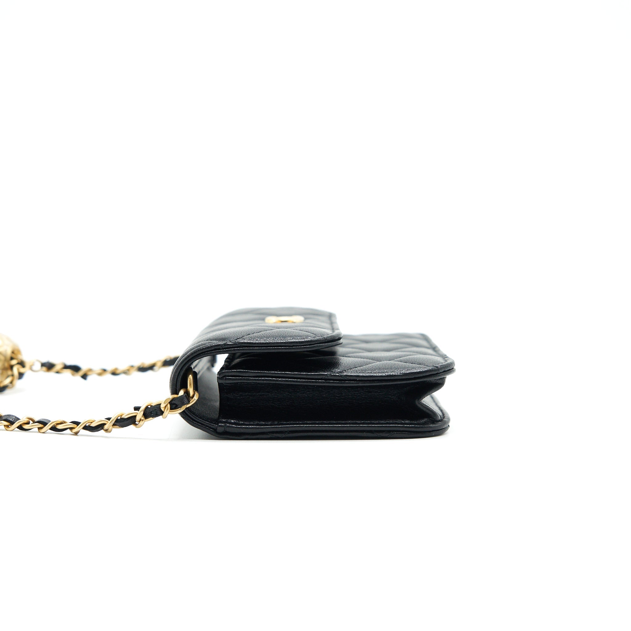 Chanel Pearl Crush Mini Flap  Holder Belt Bag
