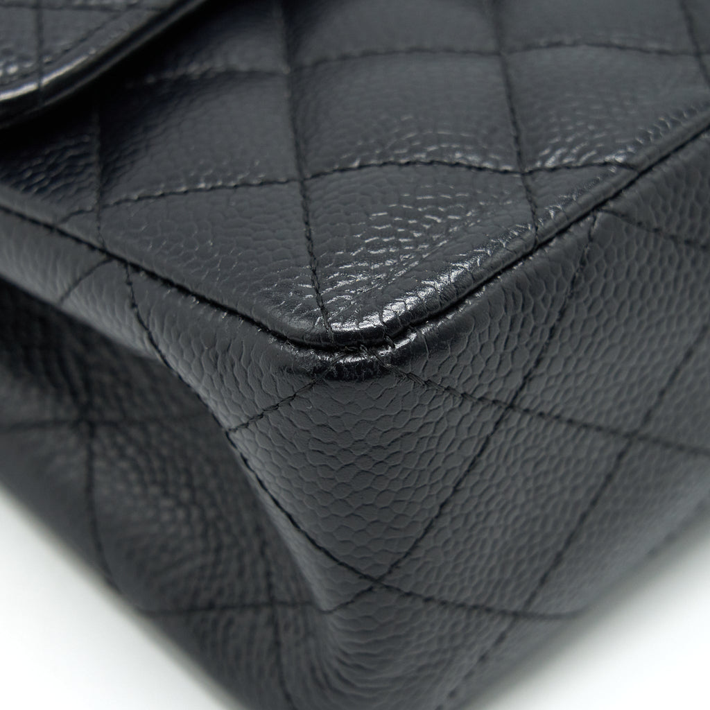Chanel Small Classic Double Flap Bag Black Caviar